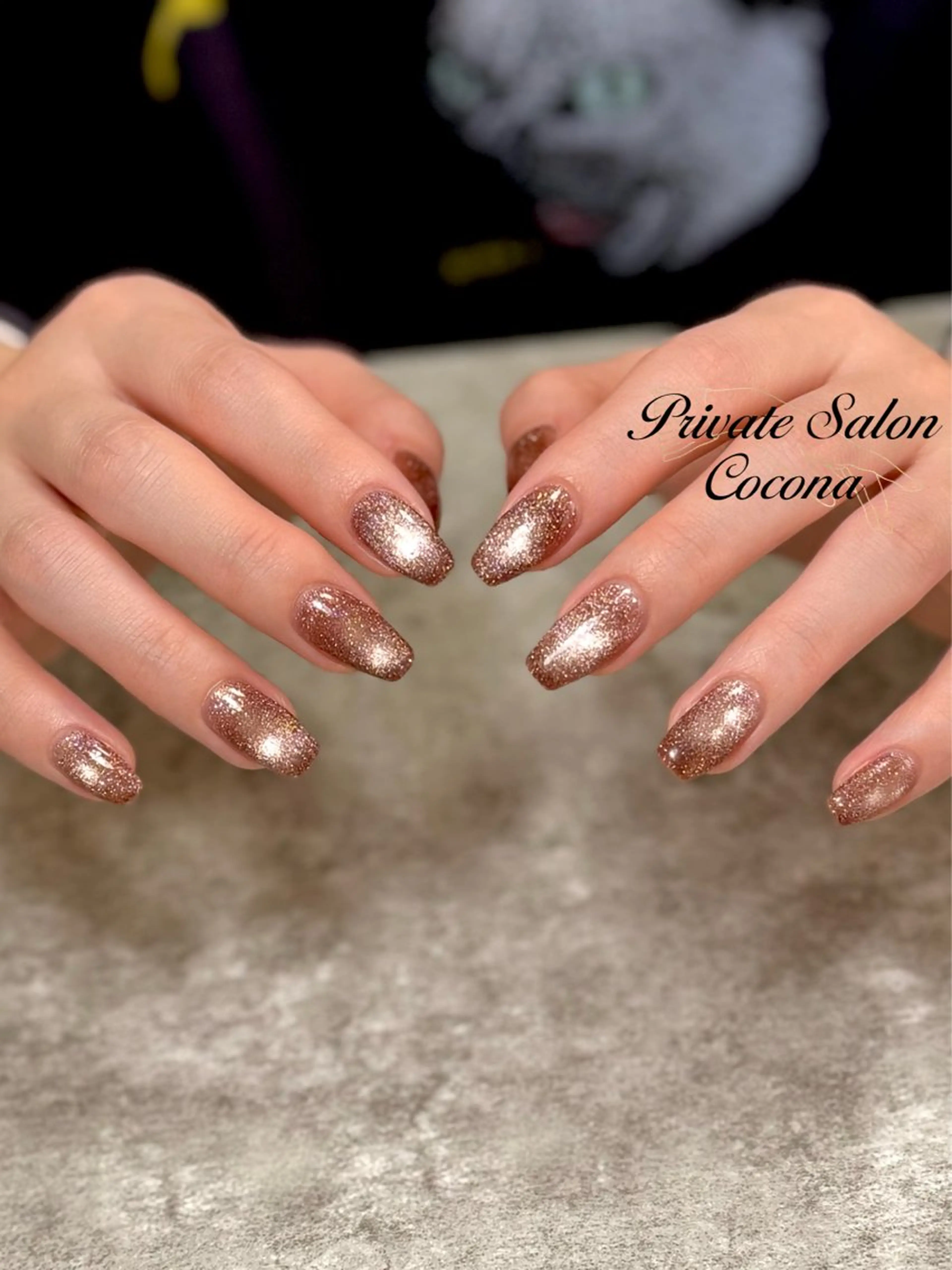 ネイル フラッシュネイル フラッシュマグ ハンドネイル プライベートサロン nailcoconaのネイルデザイン
