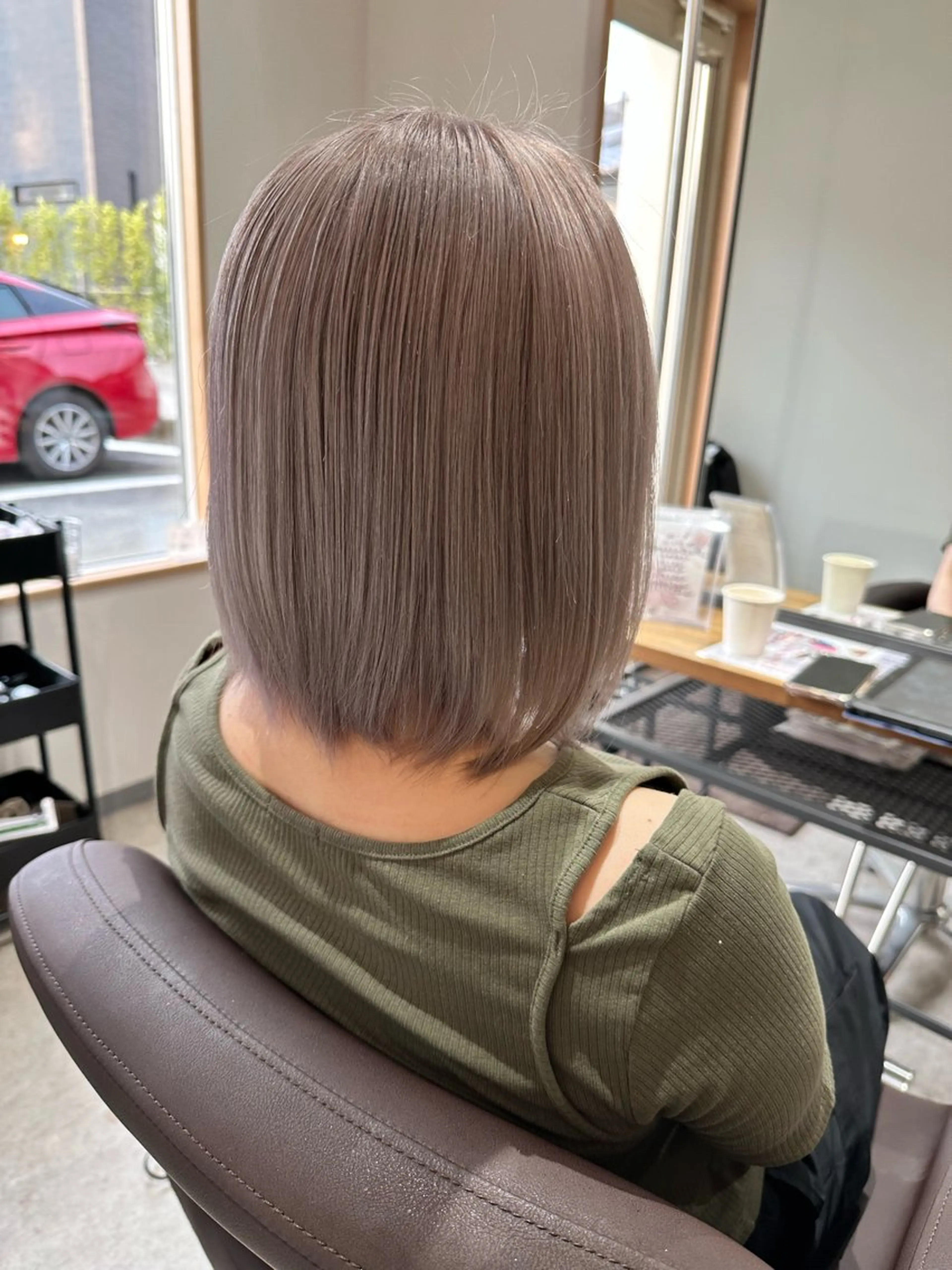 ショート カラー miri.. 久留米　国分のヘアスタイル