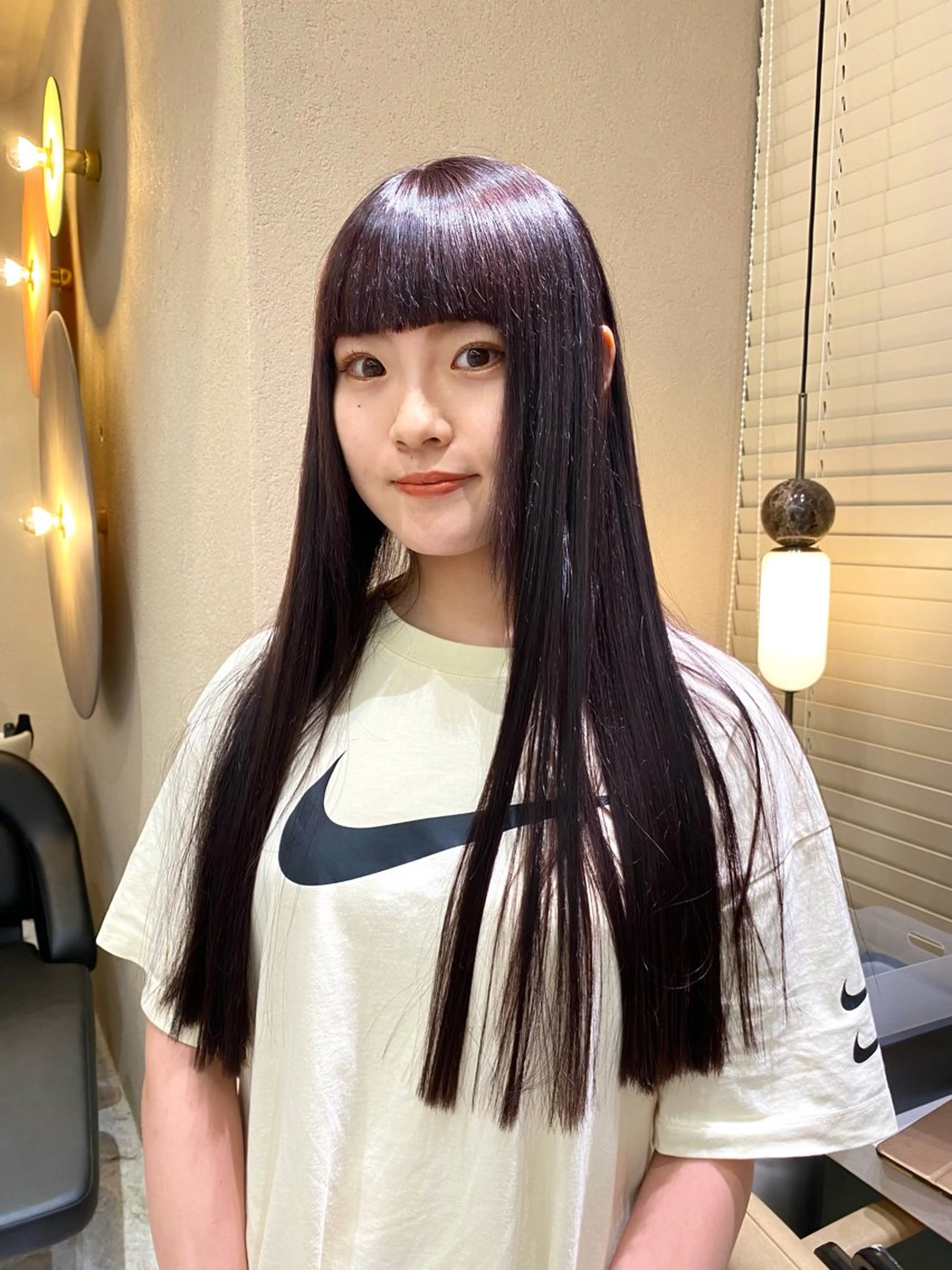 ロング カラー 🌼似合わせボブ .暖色🌼浅井 遥のヘアスタイル