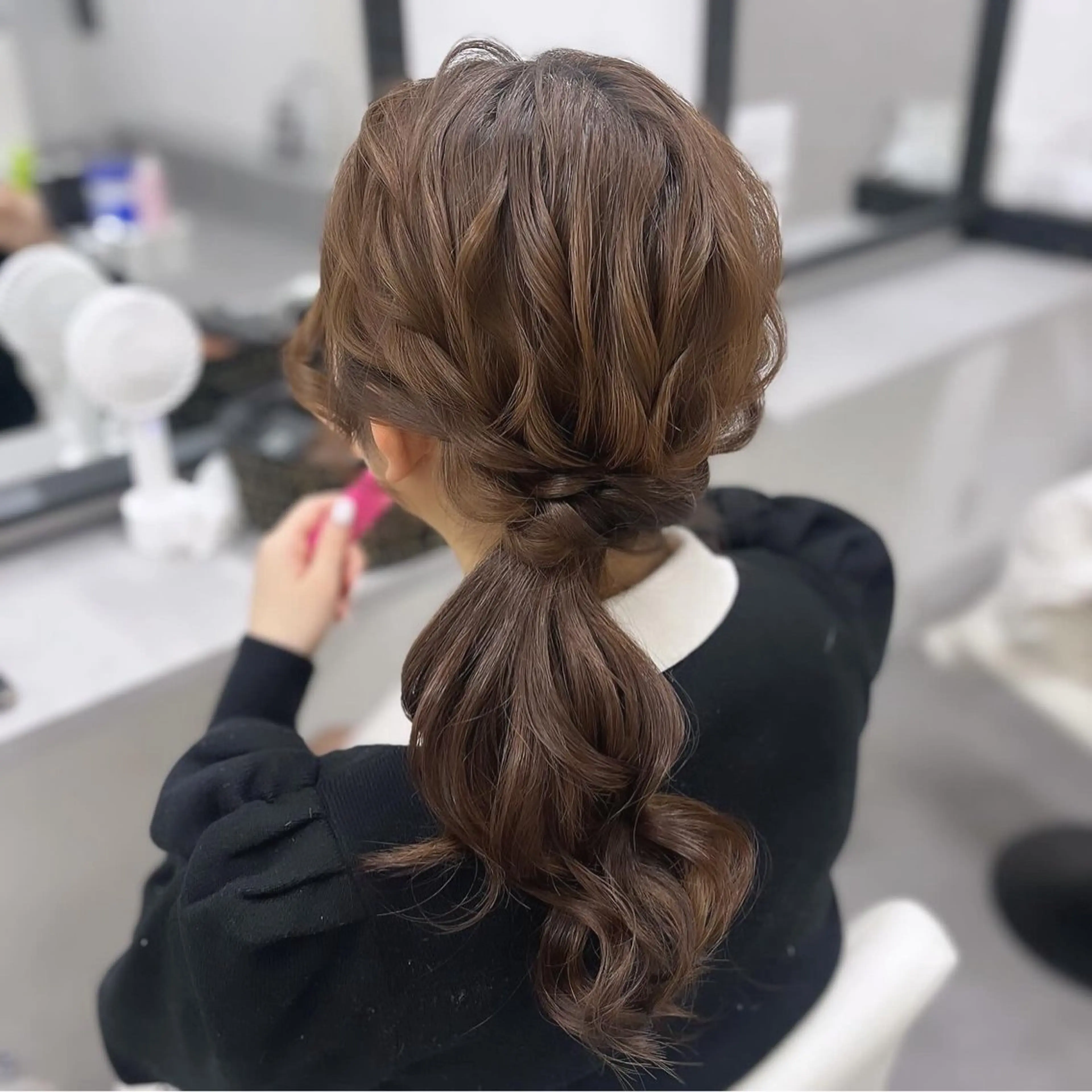 セミロング ヘアセット Set salon Seraphy所属・心斎橋/ヘアセット MASAKIのその他イメージ