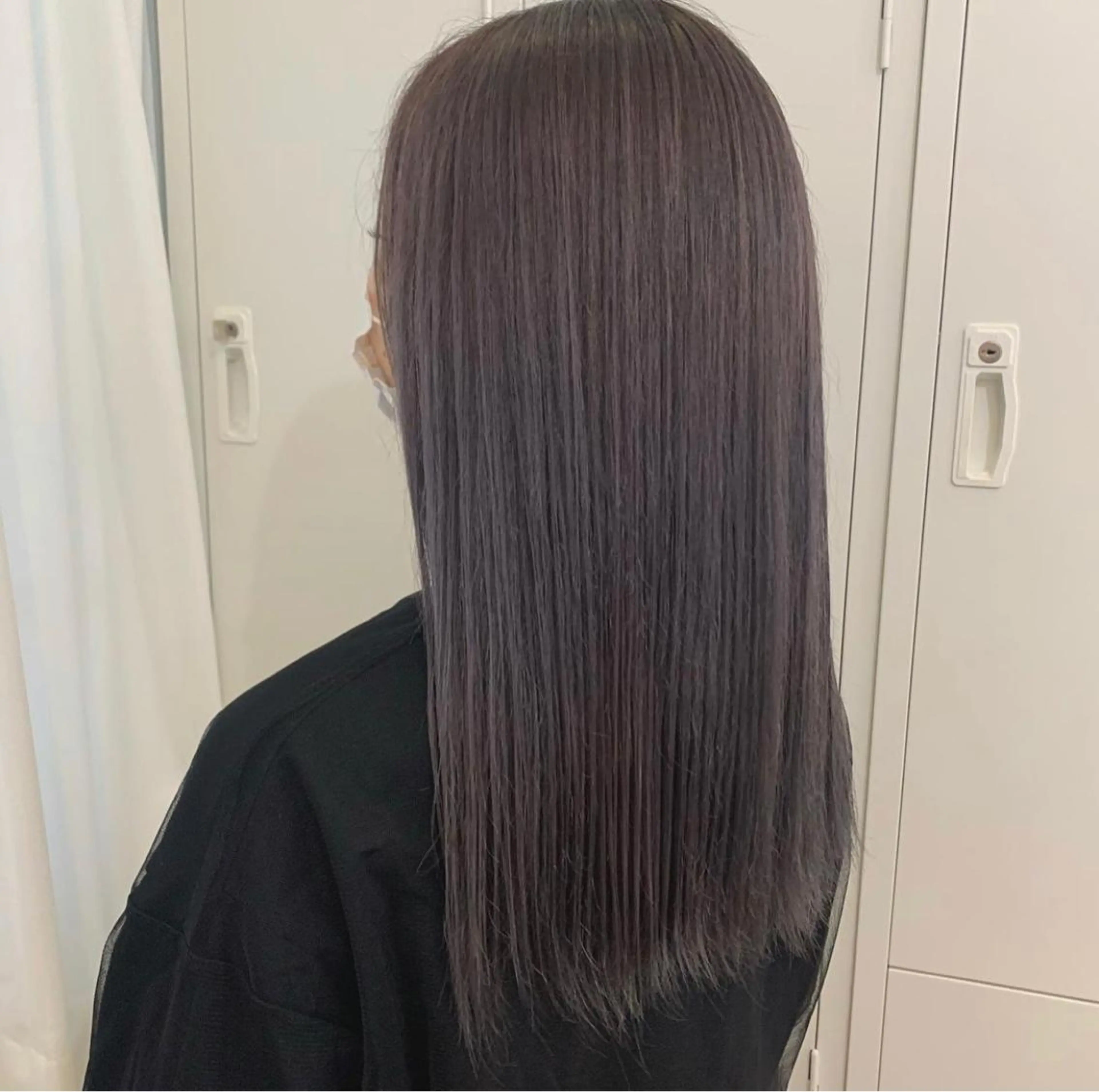 セミロング カラー ヘアアレンジ セミロングパーマ バレイヤージュ ダブルカラー グラデーションカラー ハイライトカラー CEINE【セーヌ】 三軒茶屋のヘアスタイル