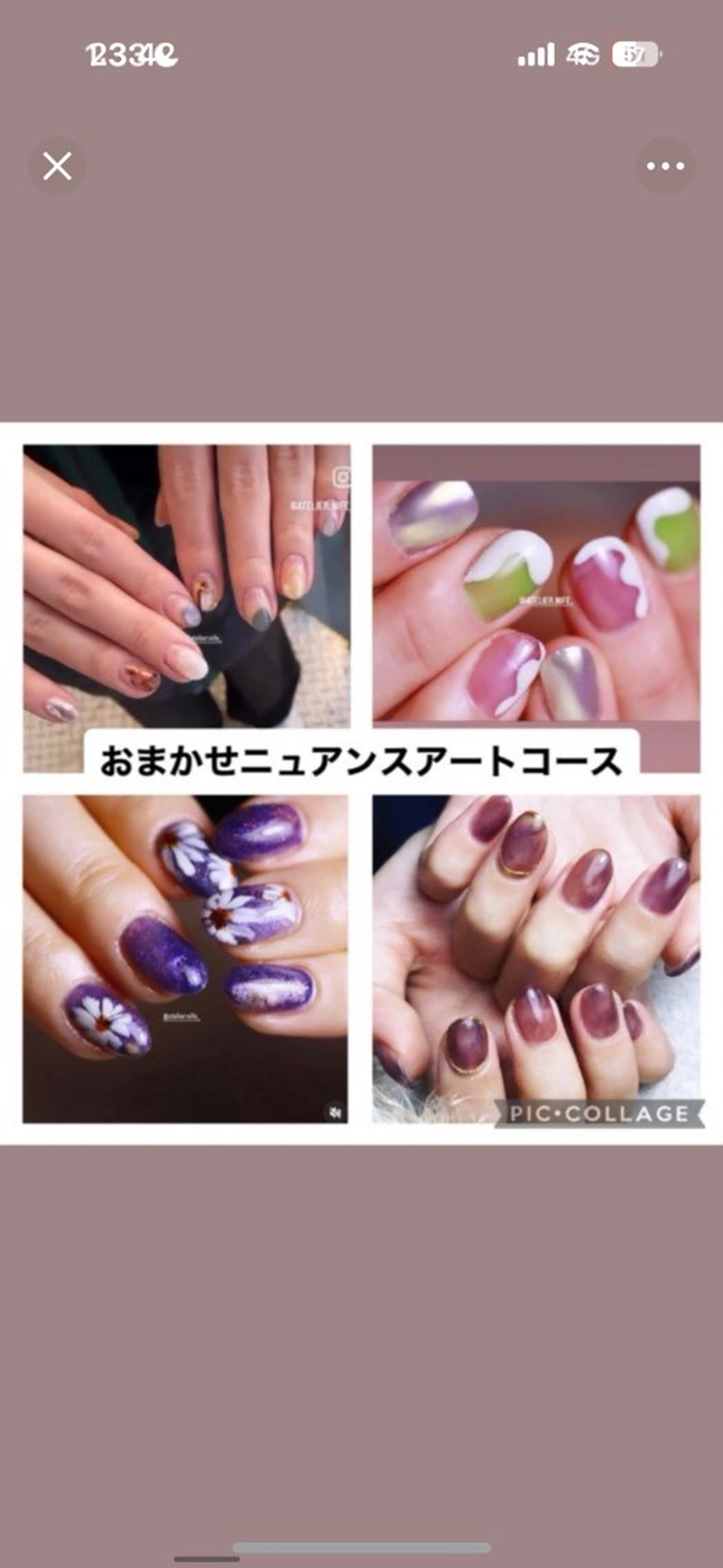 ネイル ハンドネイル atelier nife.のネイルデザイン