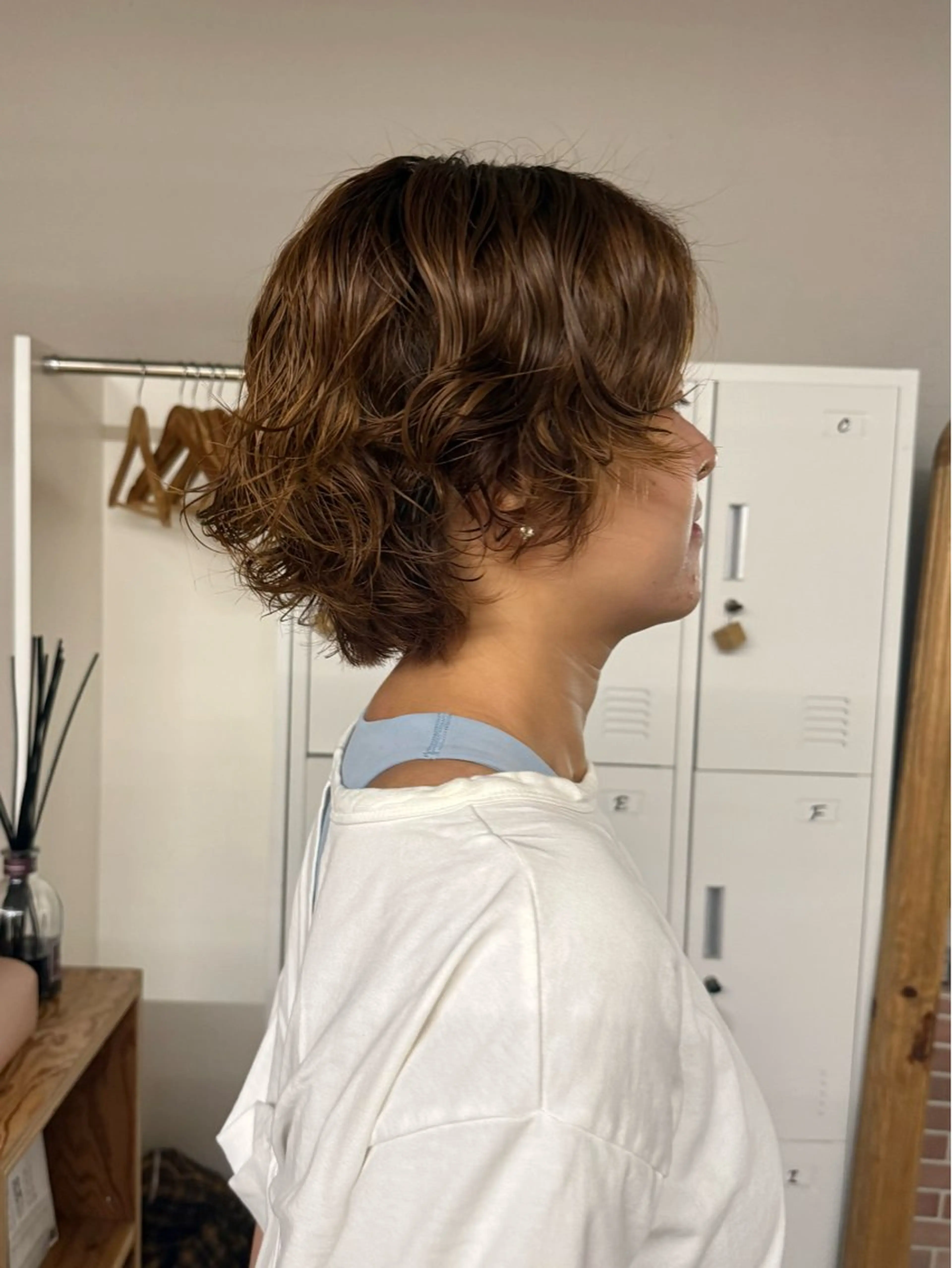 ショート カラー パーマ パーマ mamiのヘアスタイル