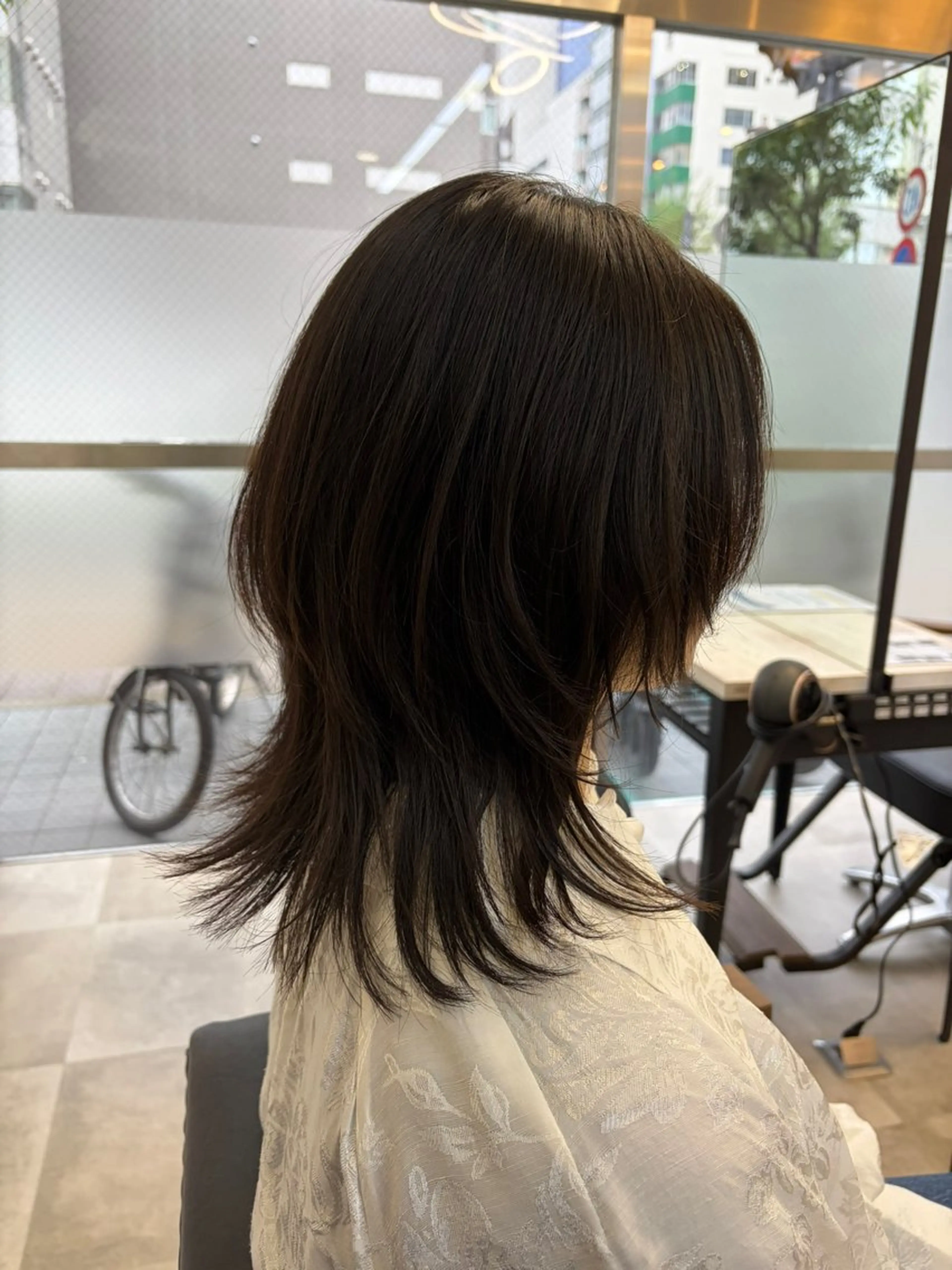 ミディアム カラー 🥀韓国ヘア🥀 宮津真菜のヘアスタイル