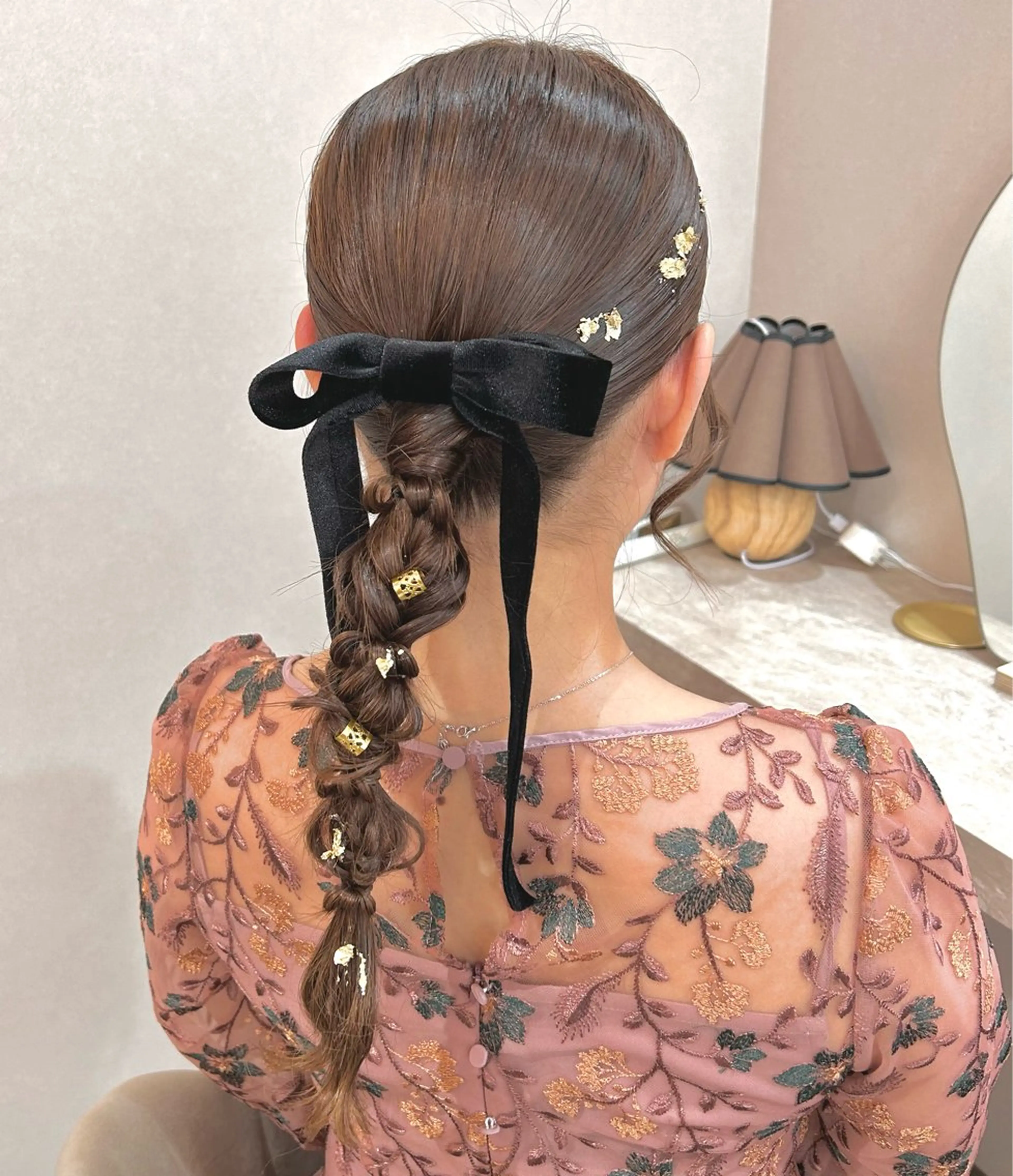 ロング ヘアセット Mila Hazukiのヘアスタイル