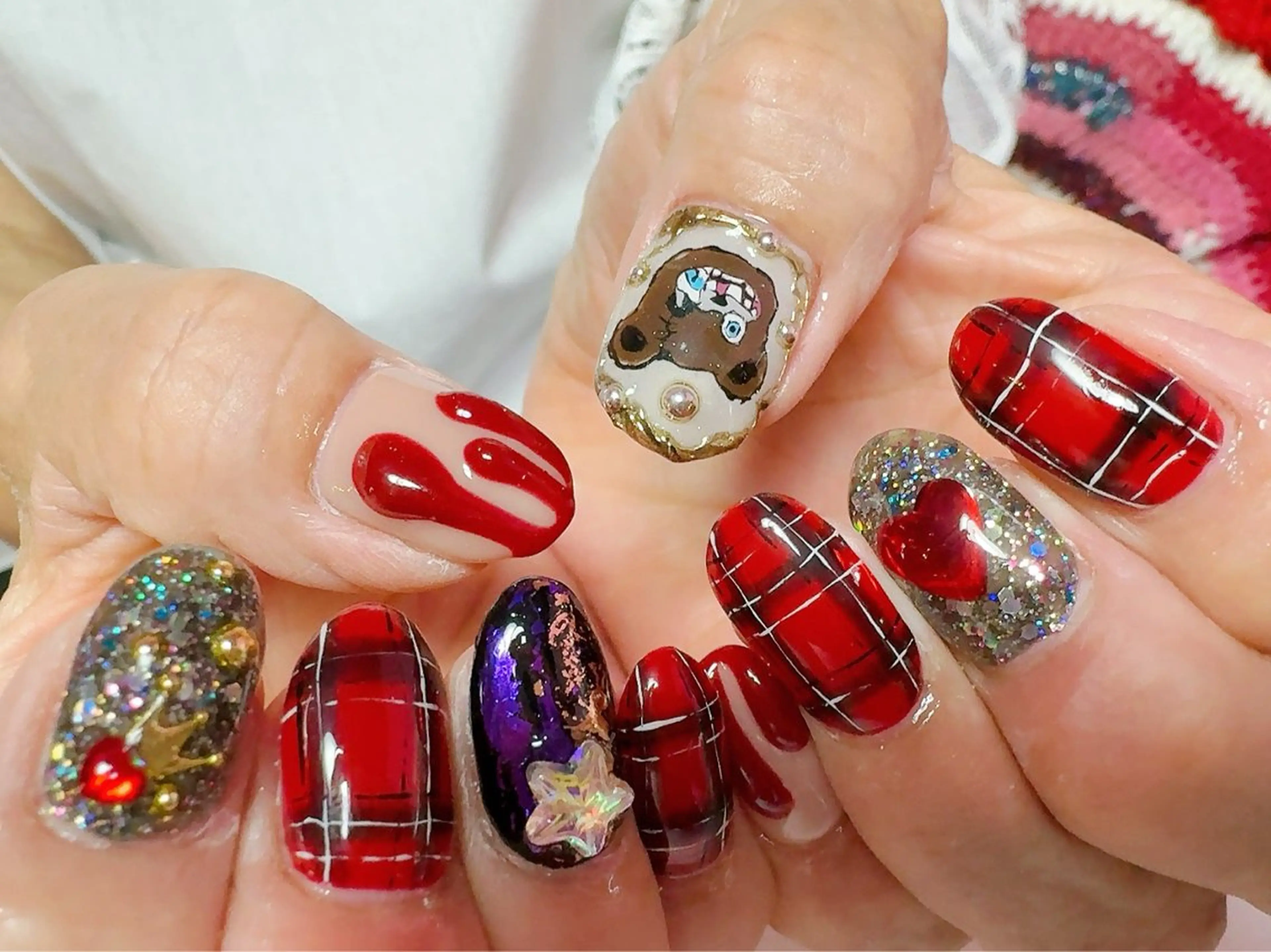 ネイル ハンドネイル Nail Atelier IamI所属・アイアムアイ 大村磨衣のネイルデザイン