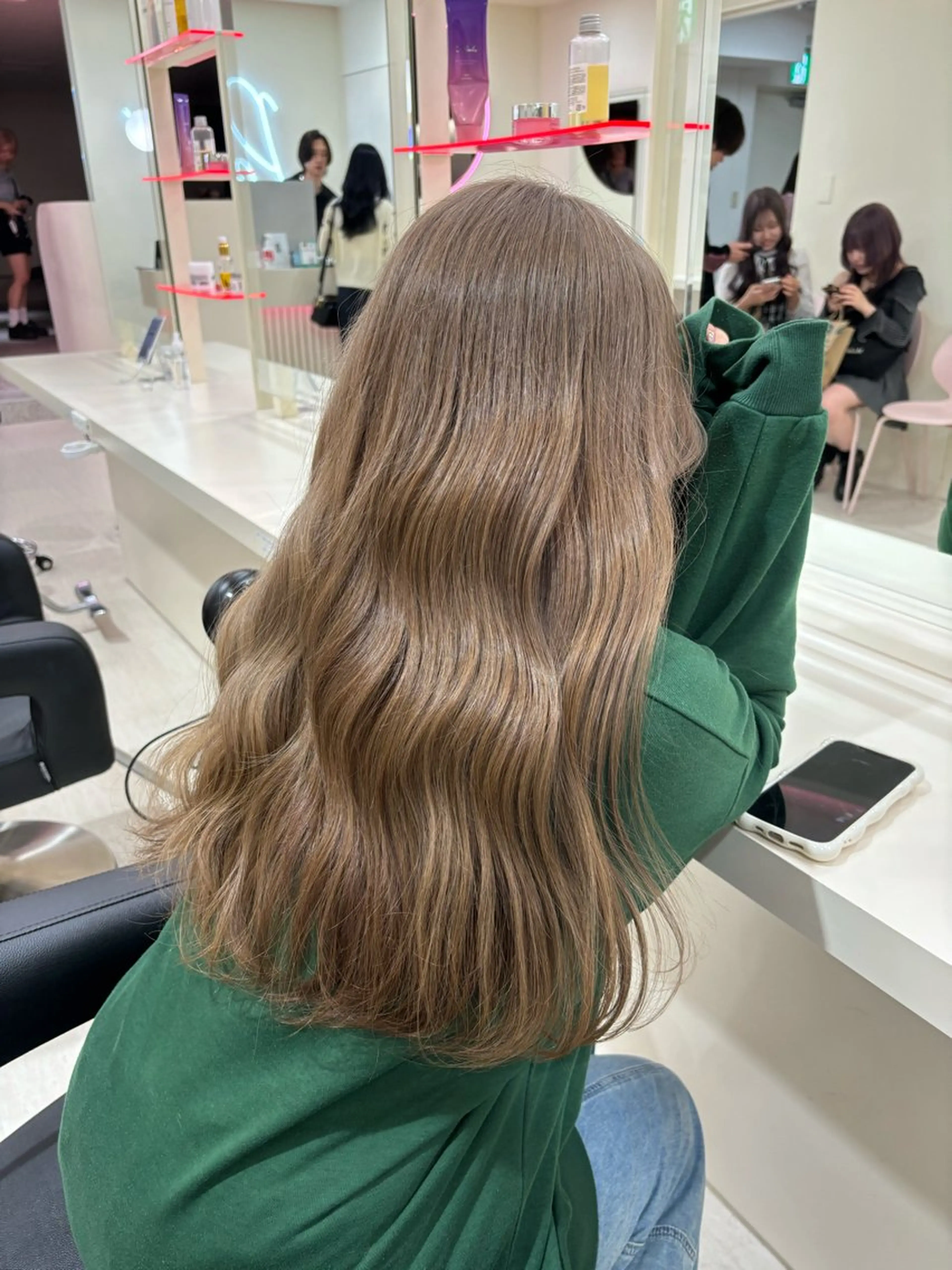 カラー ヘアカラー ヘッドスパ ヘアセット 🤍愛されカラー🤍 ブリーチ🤍YUKIのヘアスタイル