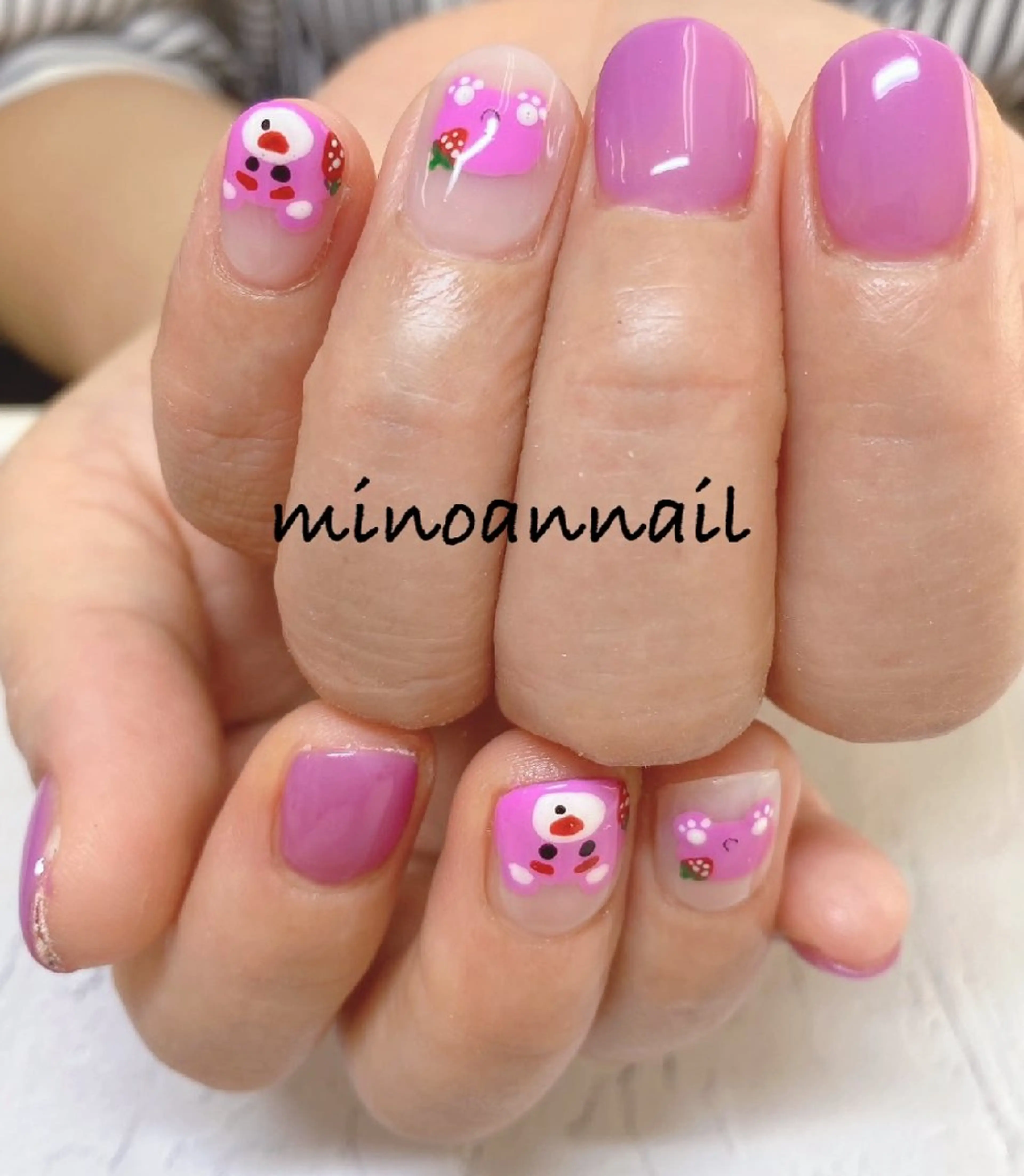 ネイル ❤minoannai メトロポリタン前店のネイルデザイン