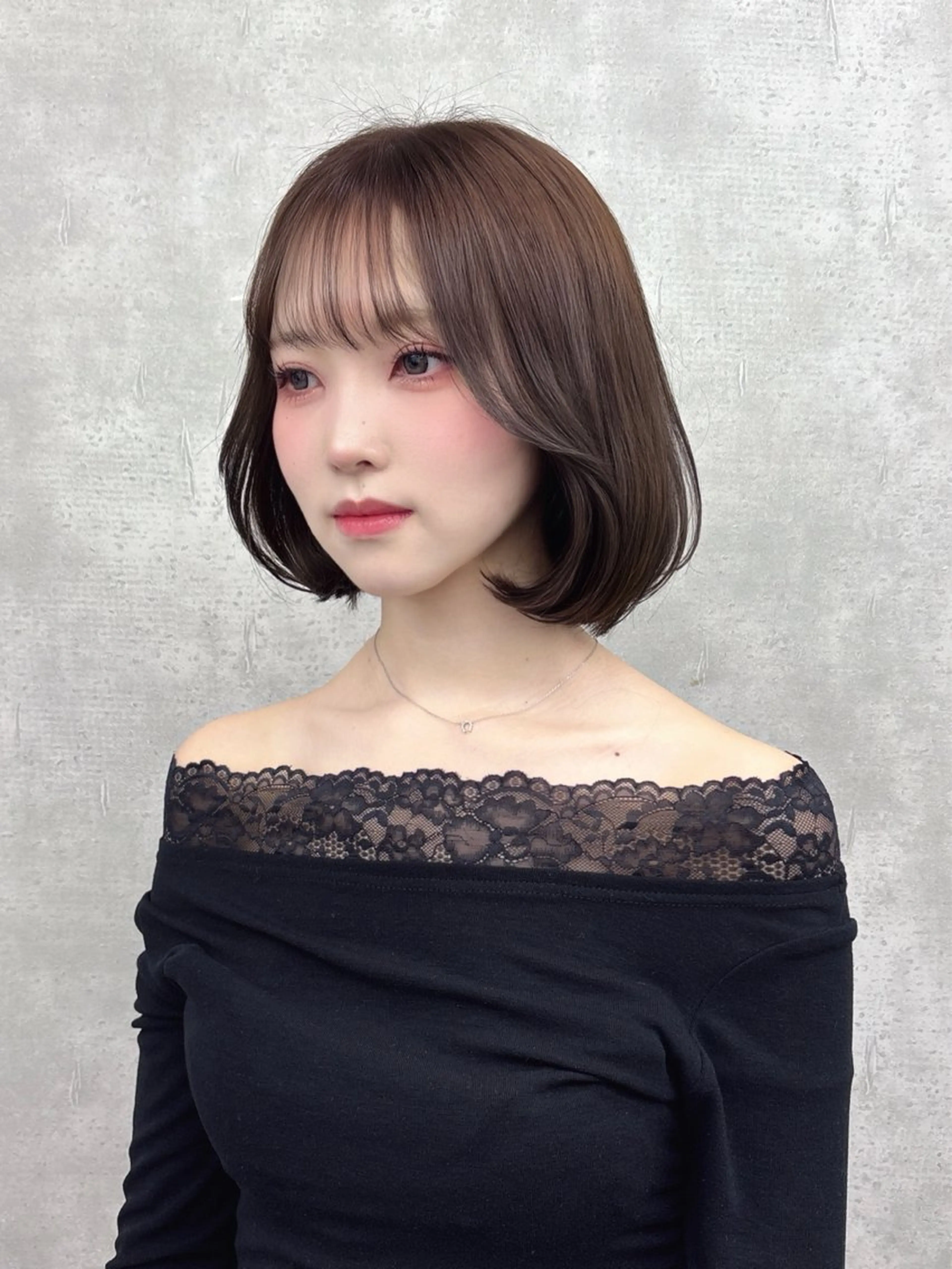 ミディアム カラー 網紅ヘア♡中韓mix 🥀艶カラー/あいりのヘアスタイル
