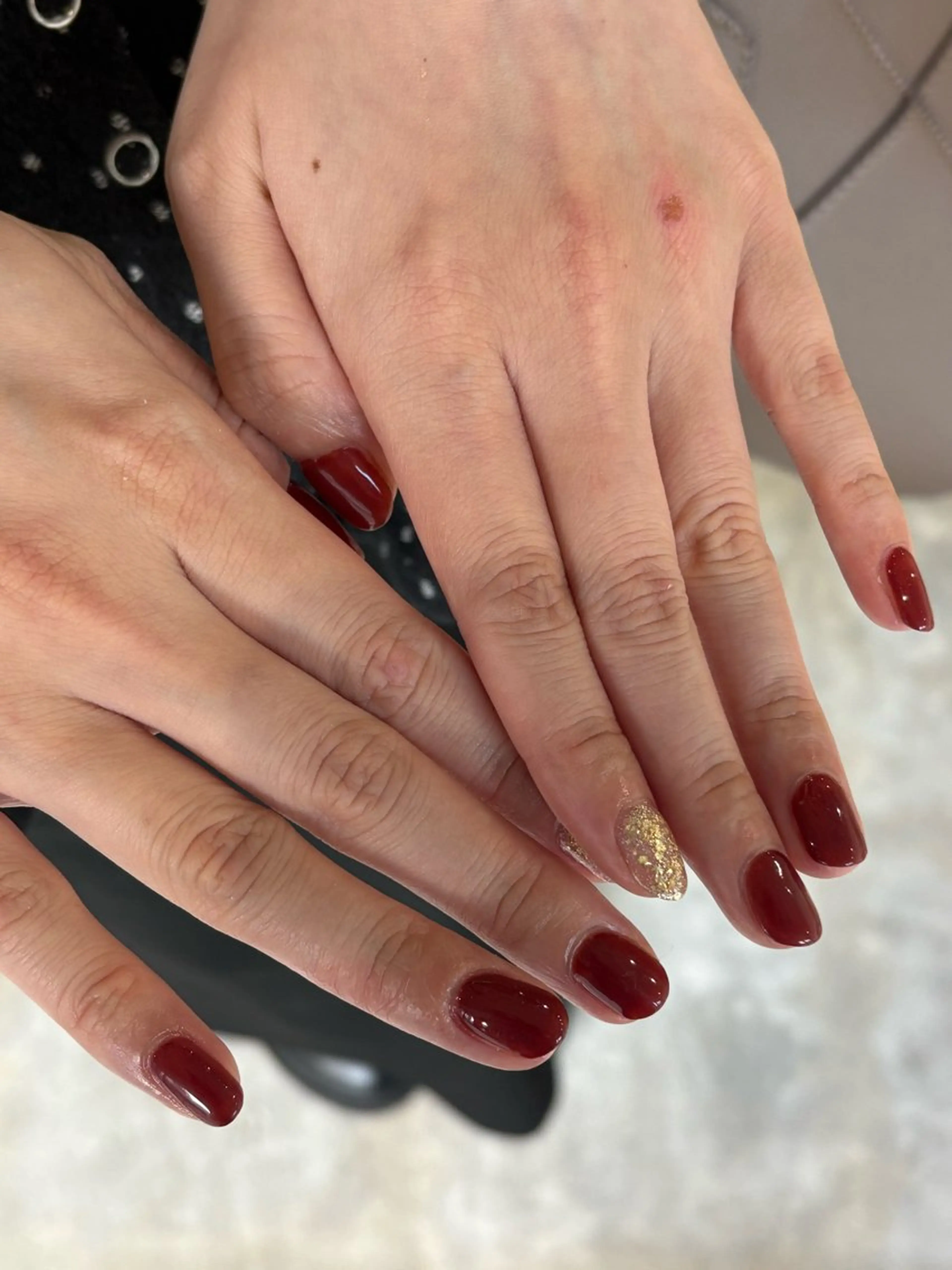 ネイル キラキラネイル ニュアンスネイル ハンドネイル rinanail所属・rina🎀 10月予約受付中🌷のネイルデザイン