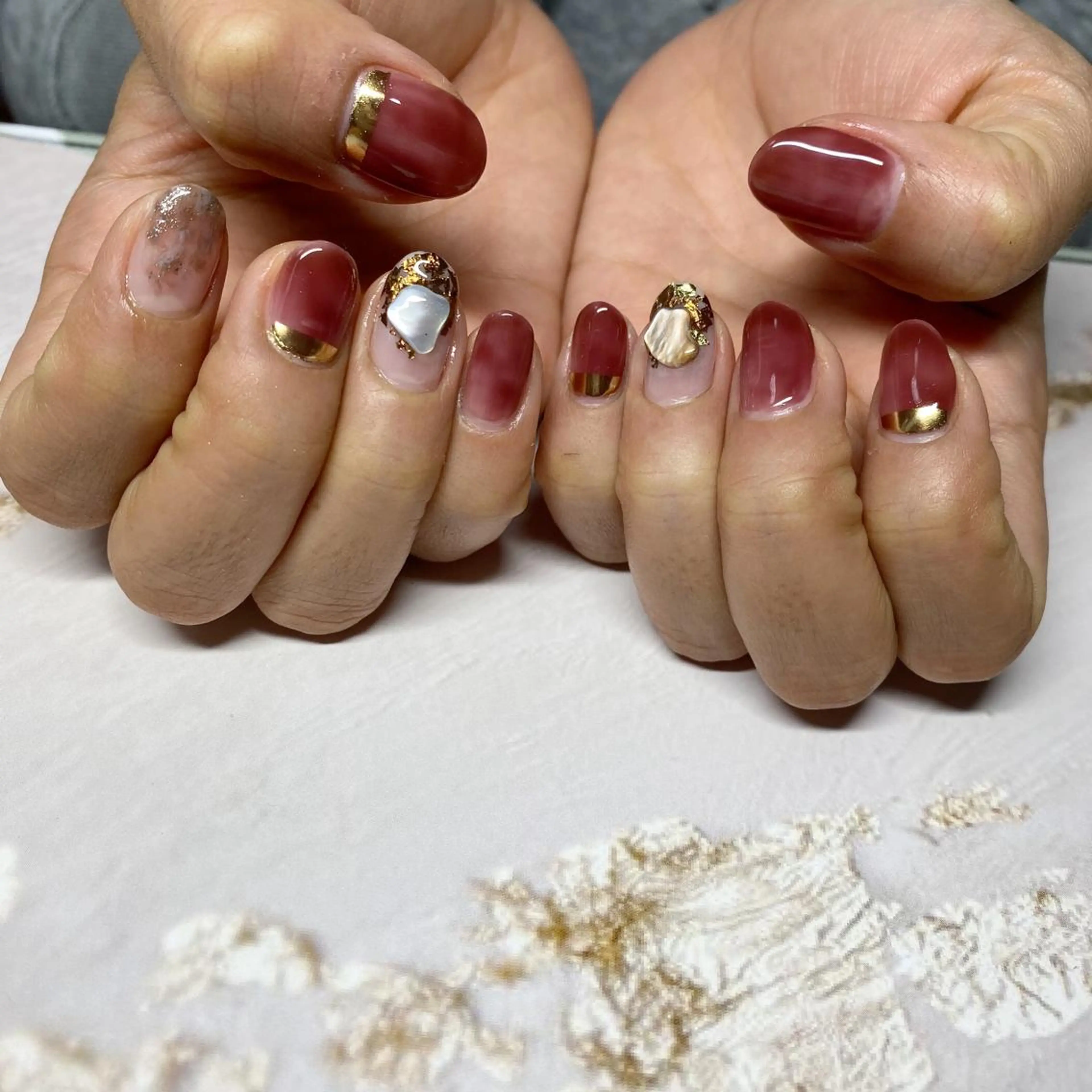 ネイル ハンドネイル ND  NAIL Ayakaのネイルデザイン