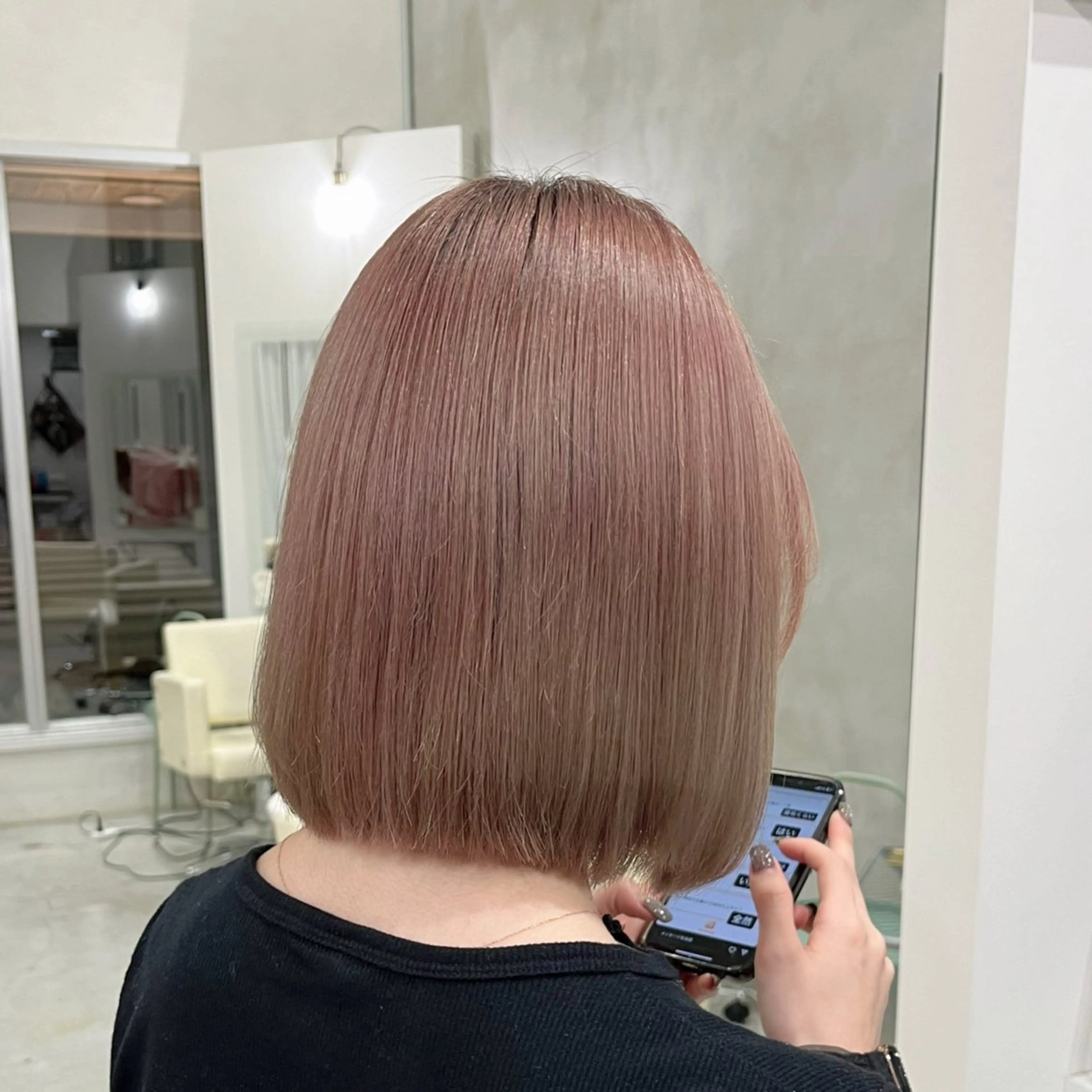 ショート ボブ カット KUTEN所属・岐阜パーマ/透明感 カラー/Genkiのヘアスタイル