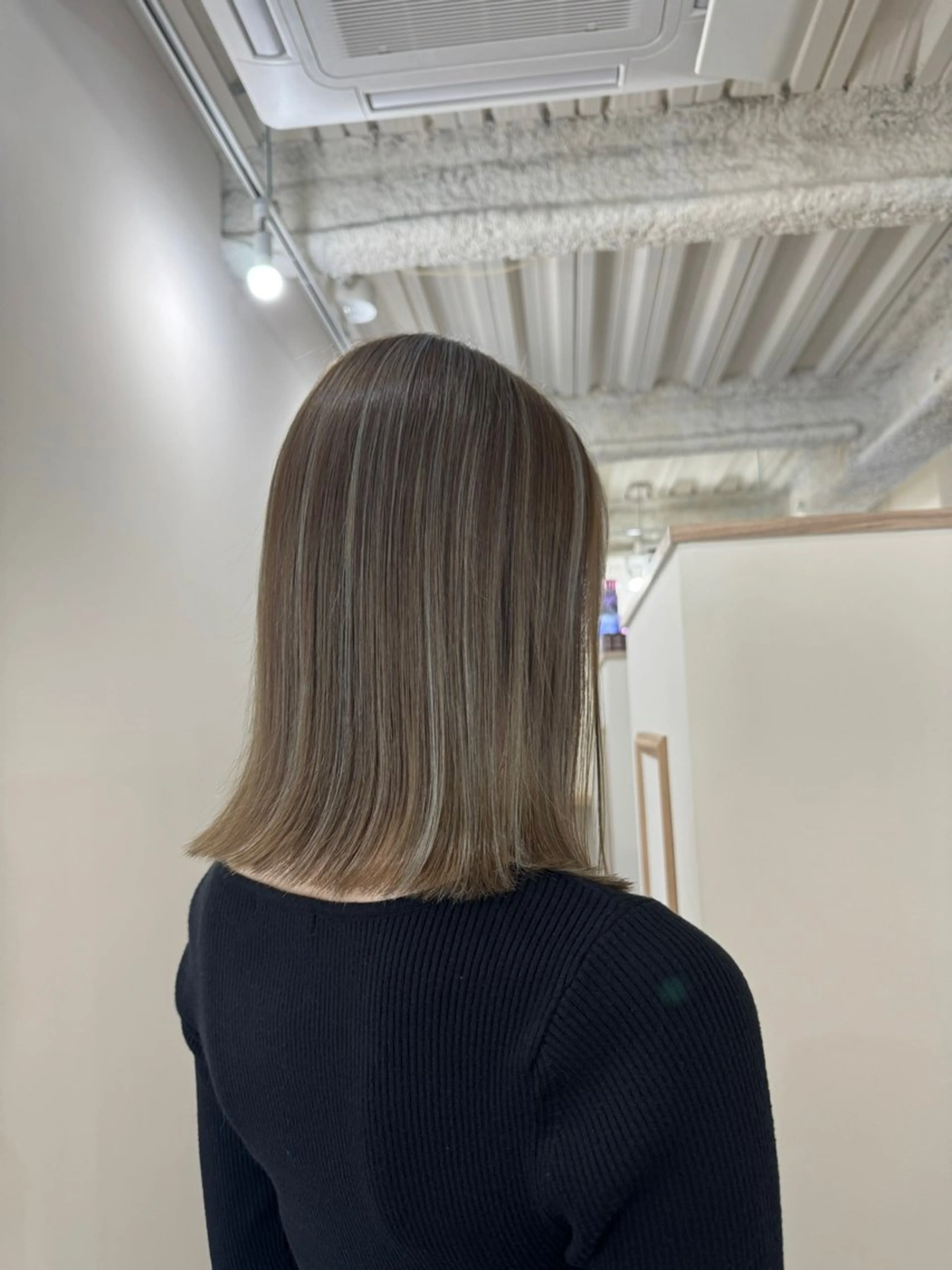 ミディアム カラー 🌬️attrait 髪質改善/個室サロンのヘアスタイル