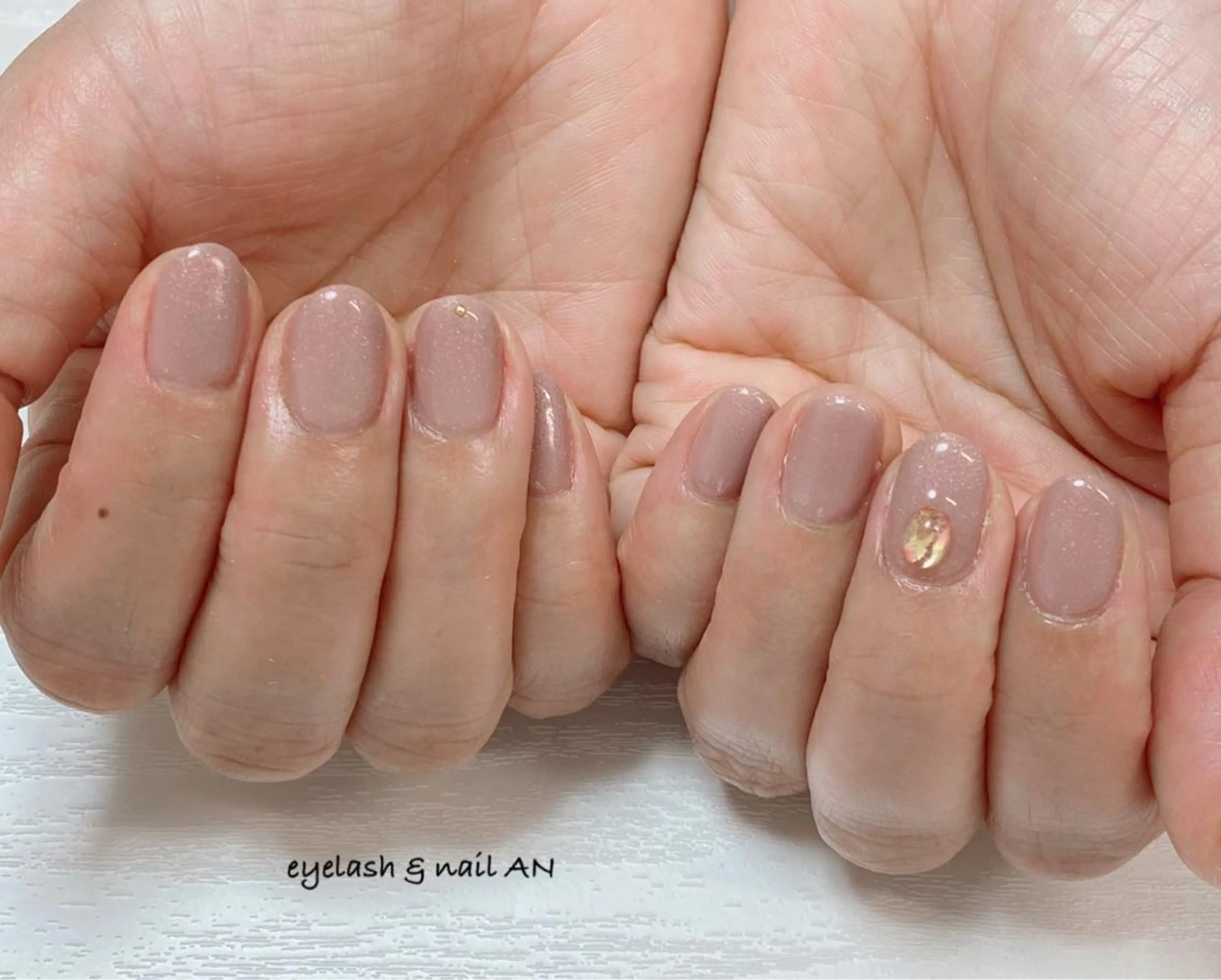 ネイル ワンカラーネイル eyelash & nail AN所属・eyelash & nail ANのマツエク・マツパデザイン