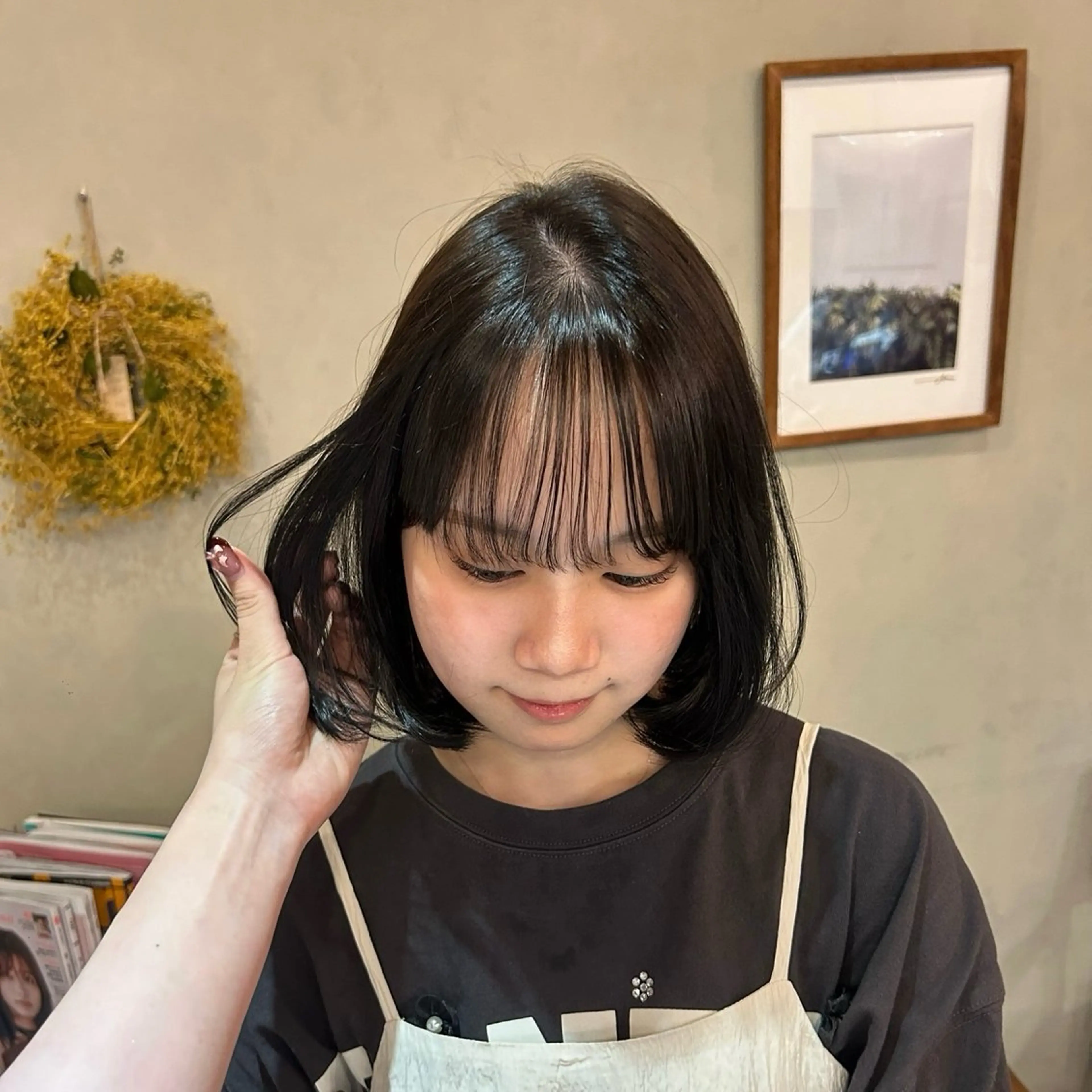 ミディアム カラー ruup Aru ユウキのヘアスタイル