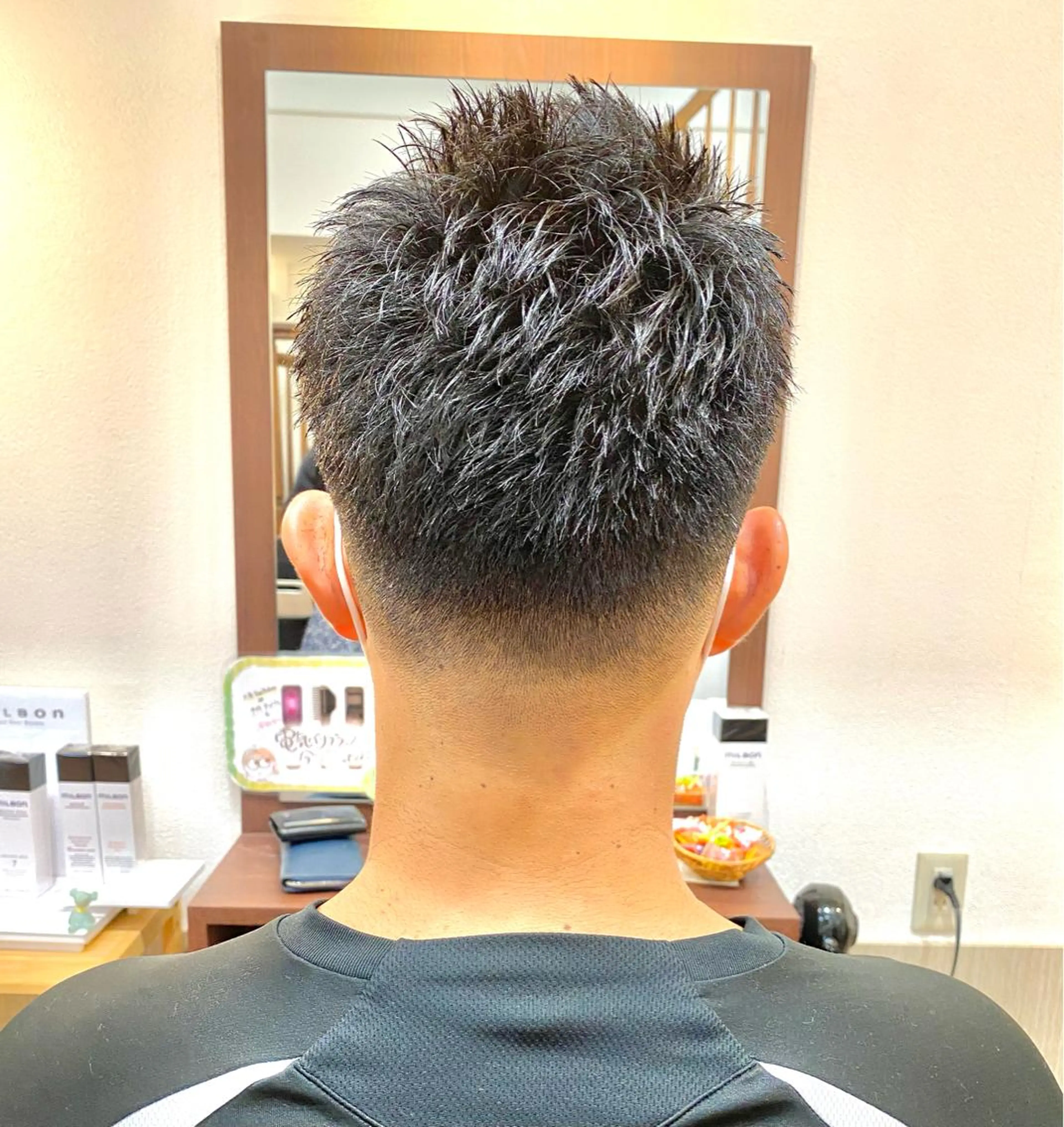メンズ フェードカット 髪質改善 コレマツのヘアスタイル