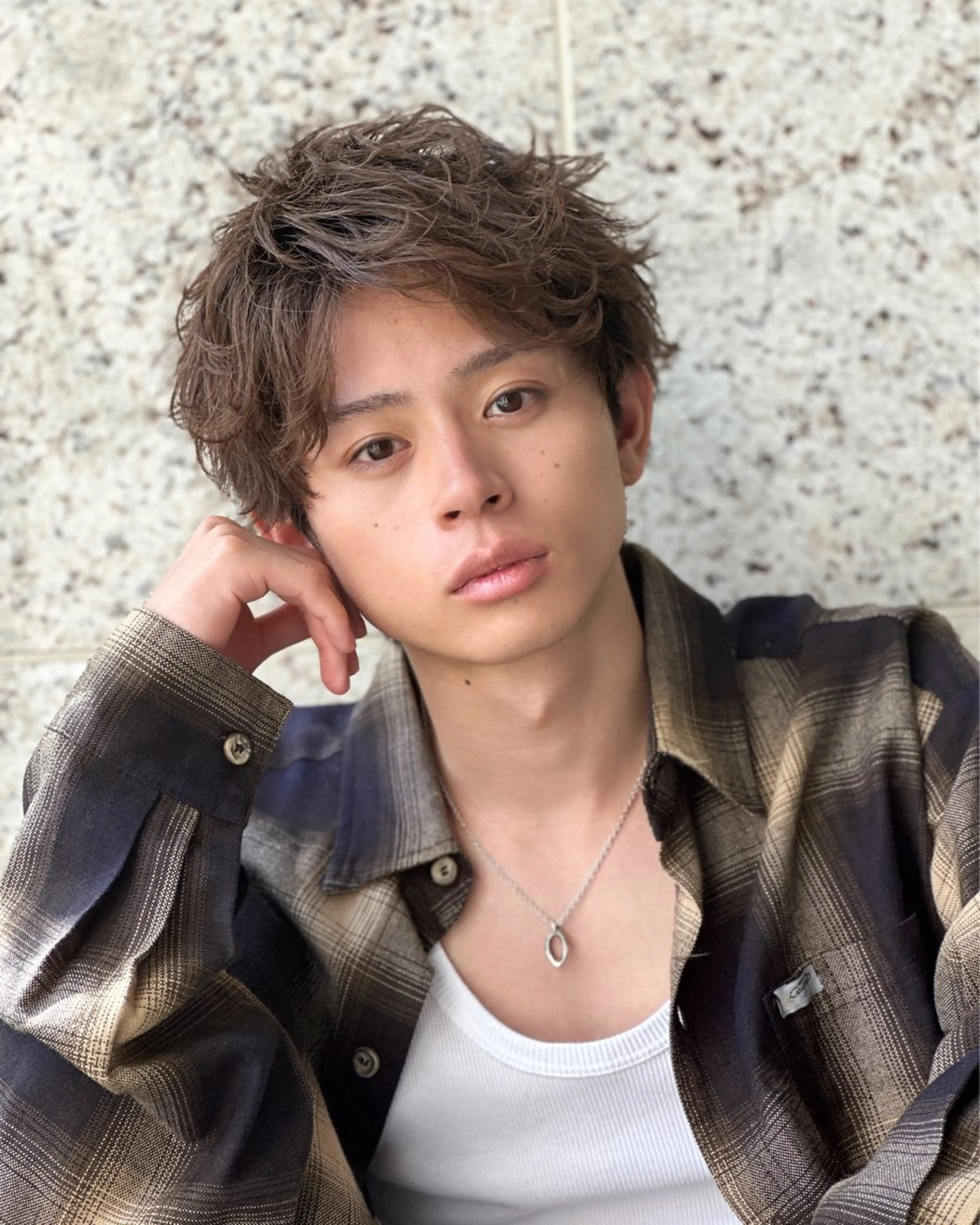 メンズ カット パーマ 🎖️似合わせメンズ パーマ🎖️カネキのヘアスタイル