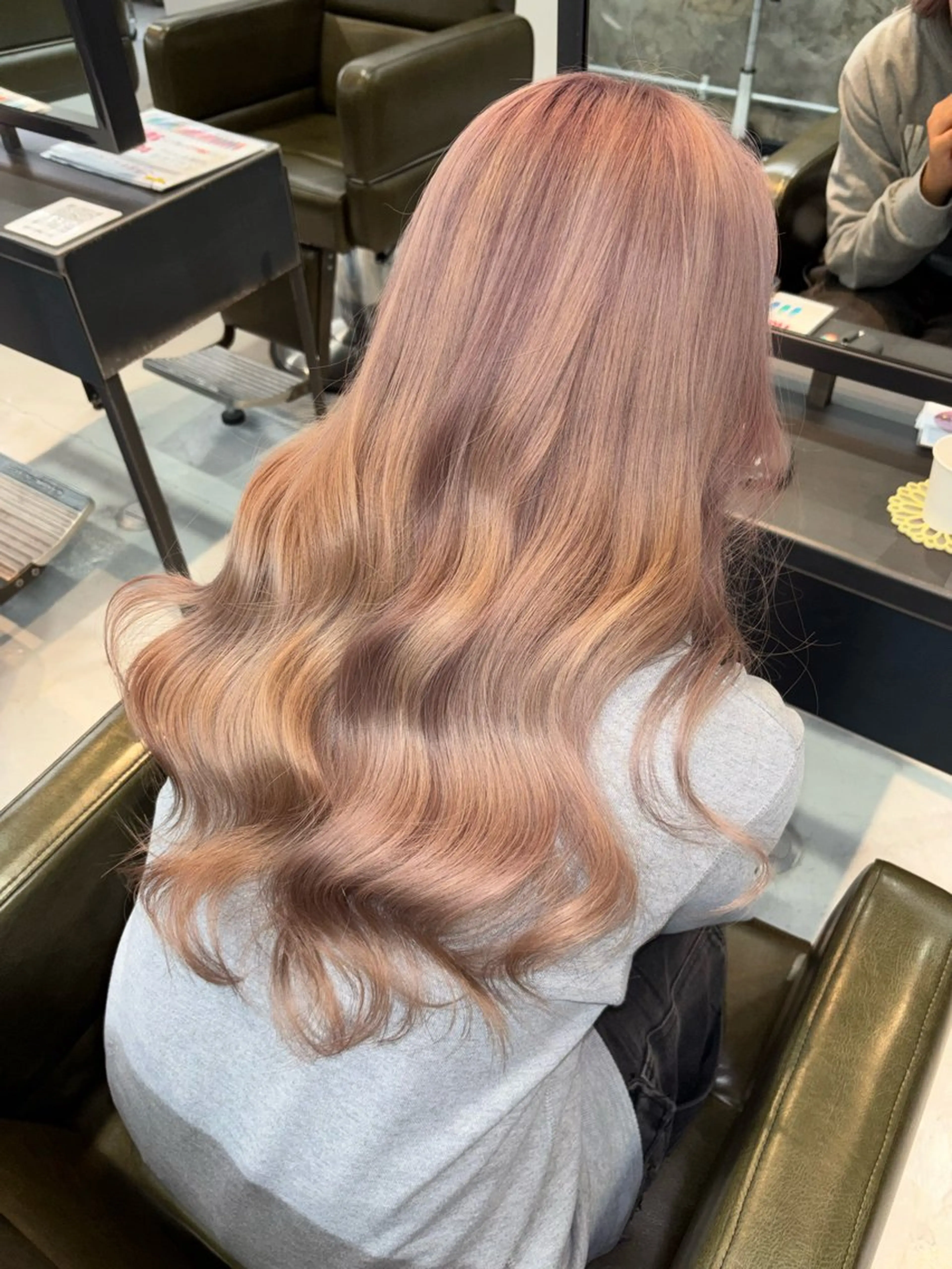 hairset(巻き下ろし)❤︎の写真