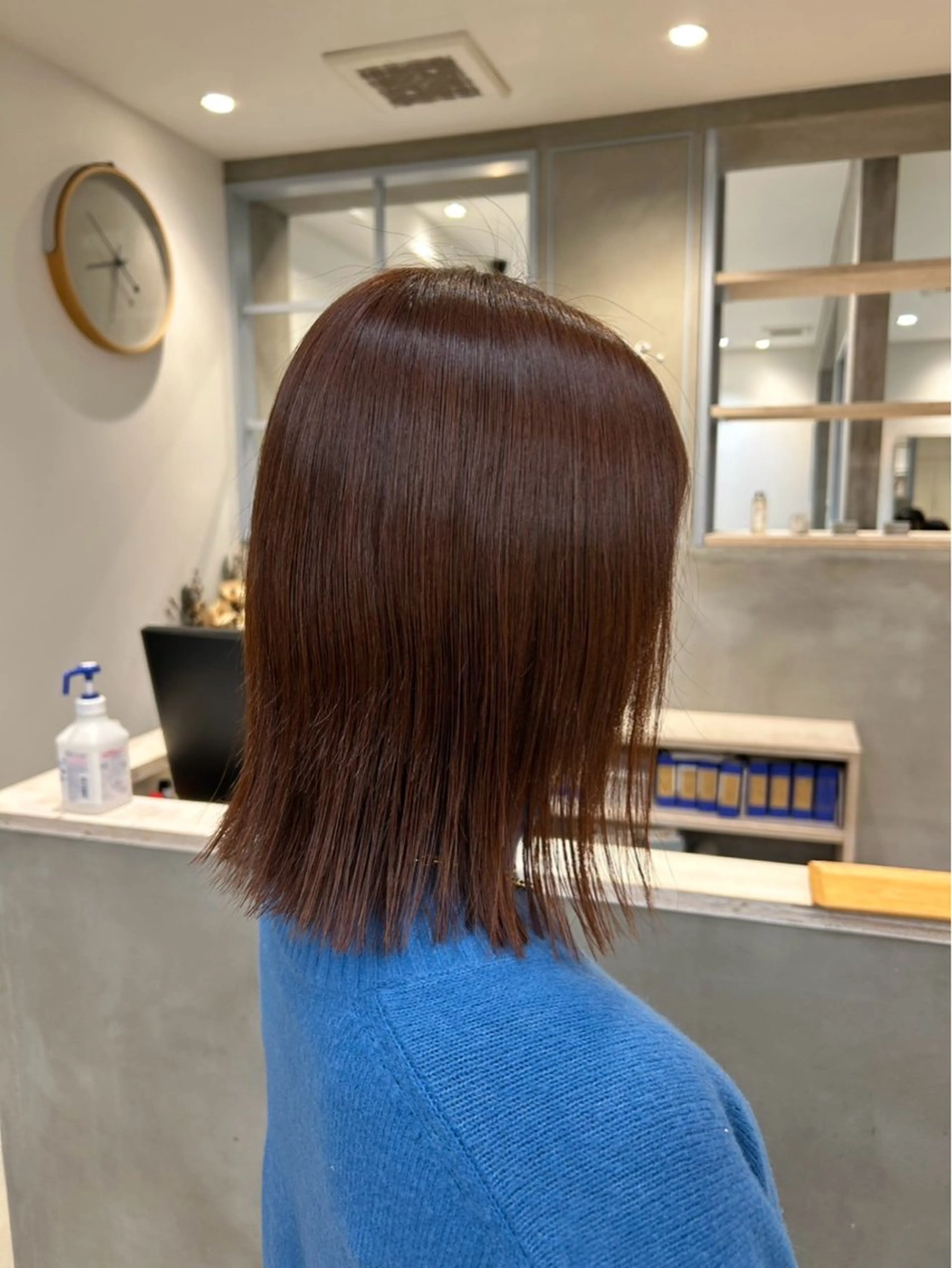 カラー 透明感カラー ハイライトカラー 髪質改善 ヘアカラー 宮田 侑京のヘアスタイル