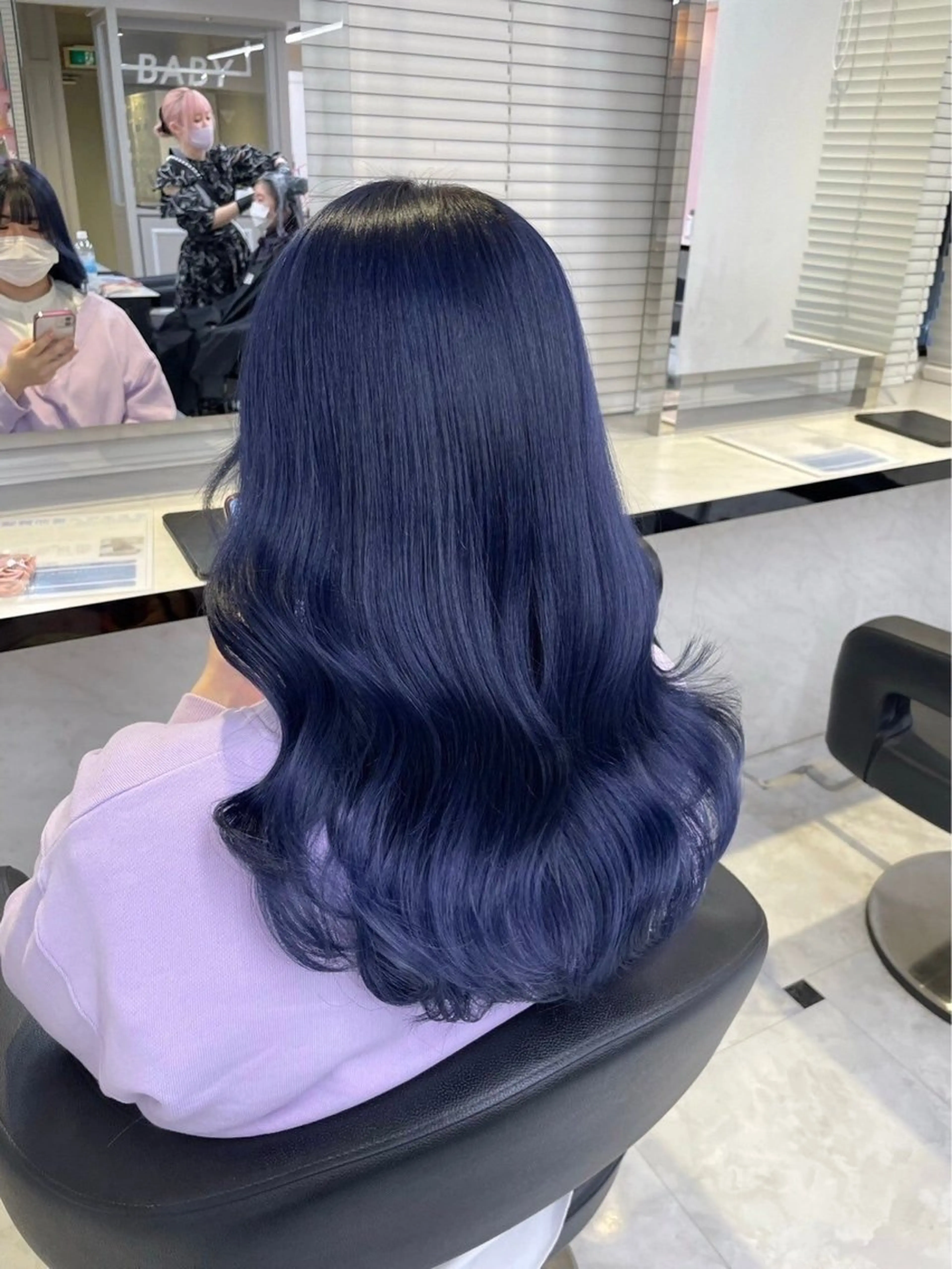 ロング カラー ダブルカラー特化✨ /透明感カラーゆりあのヘアスタイル