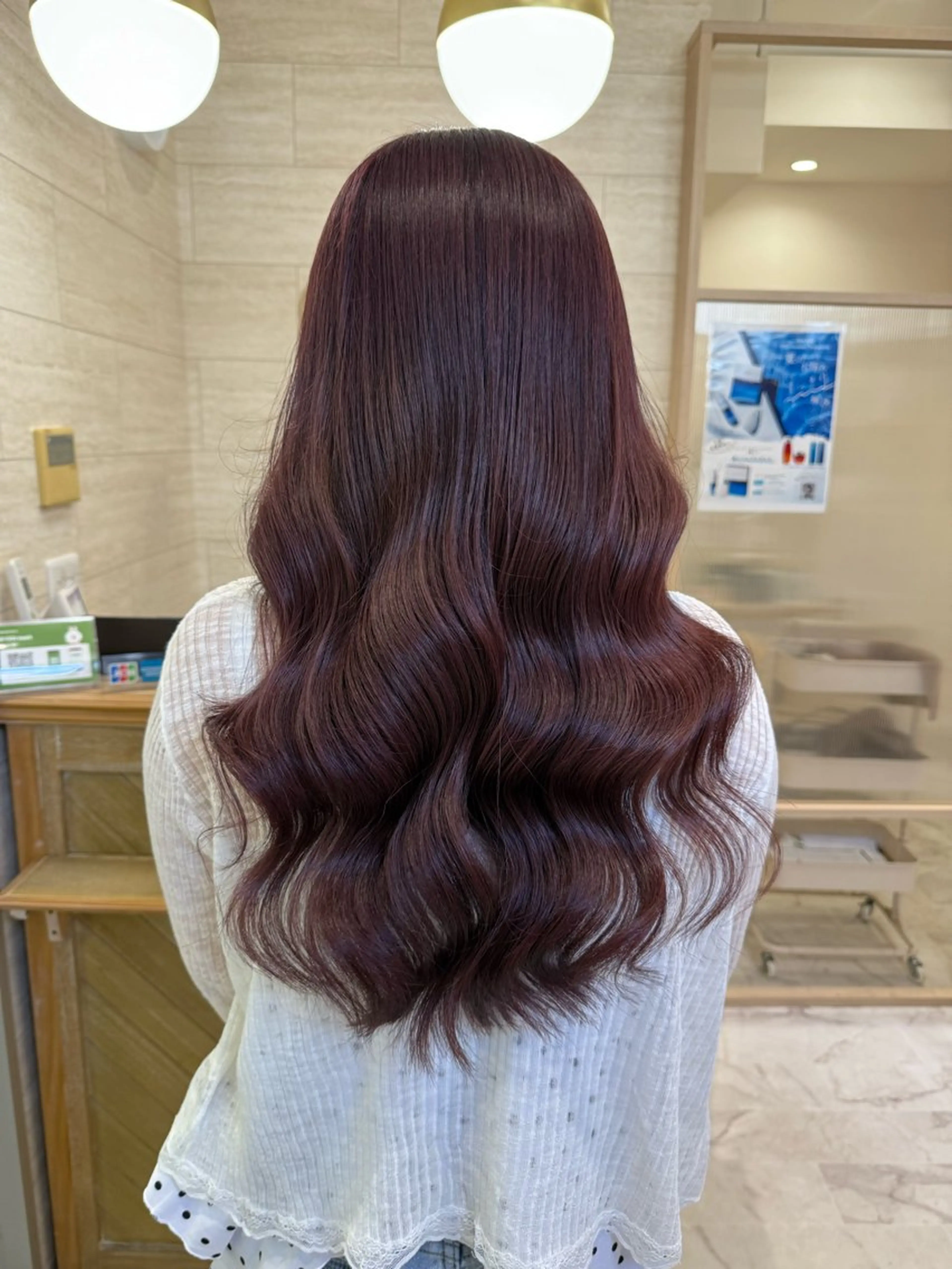 【平日限定】【色気溢れる艶髪に】カット＋ケアカラー＋TOKIO超音波TR￥13900の写真
