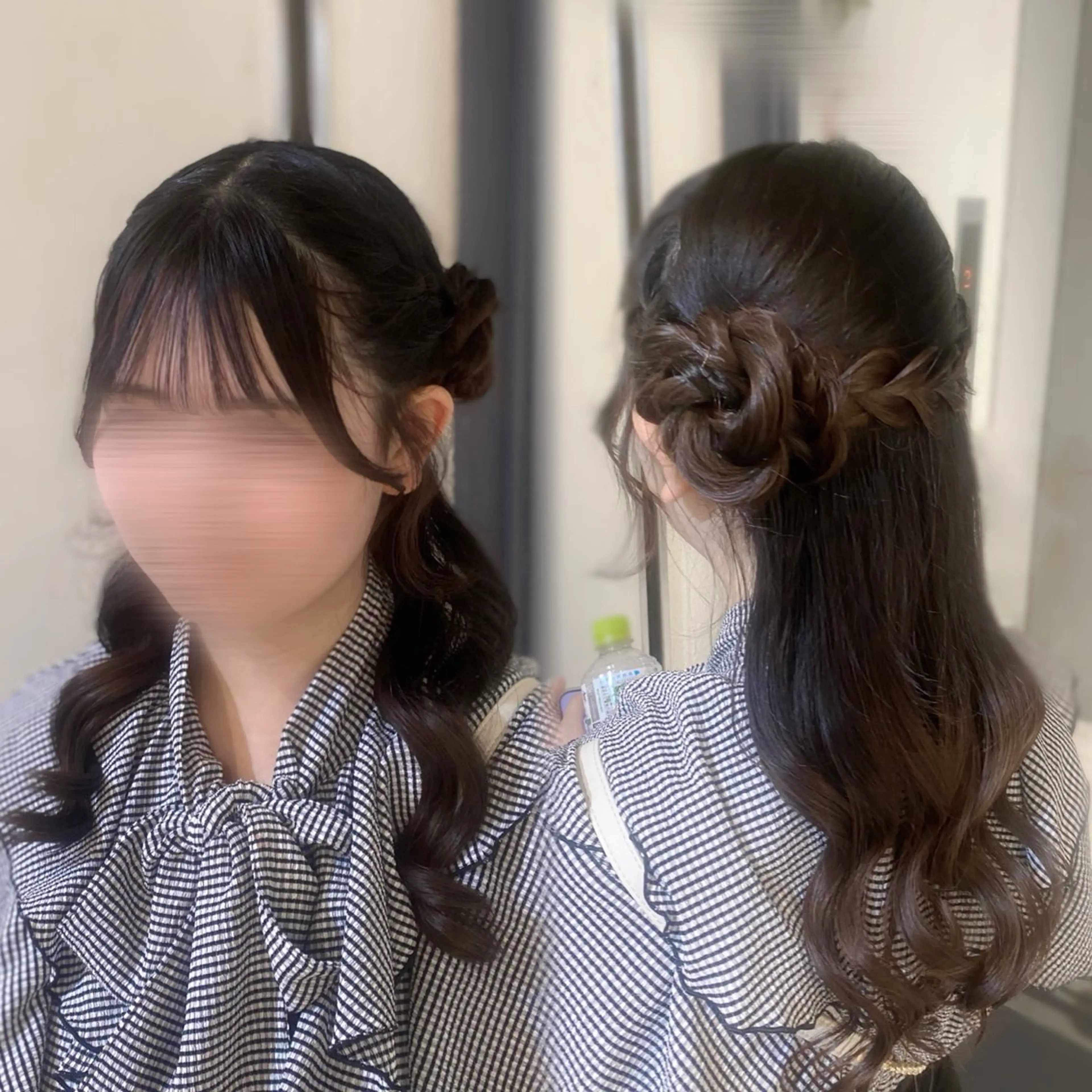 ロング ヨシンモリ ヘアセット ヘアメ🪄︎︎ ことり🐣のヘアスタイル