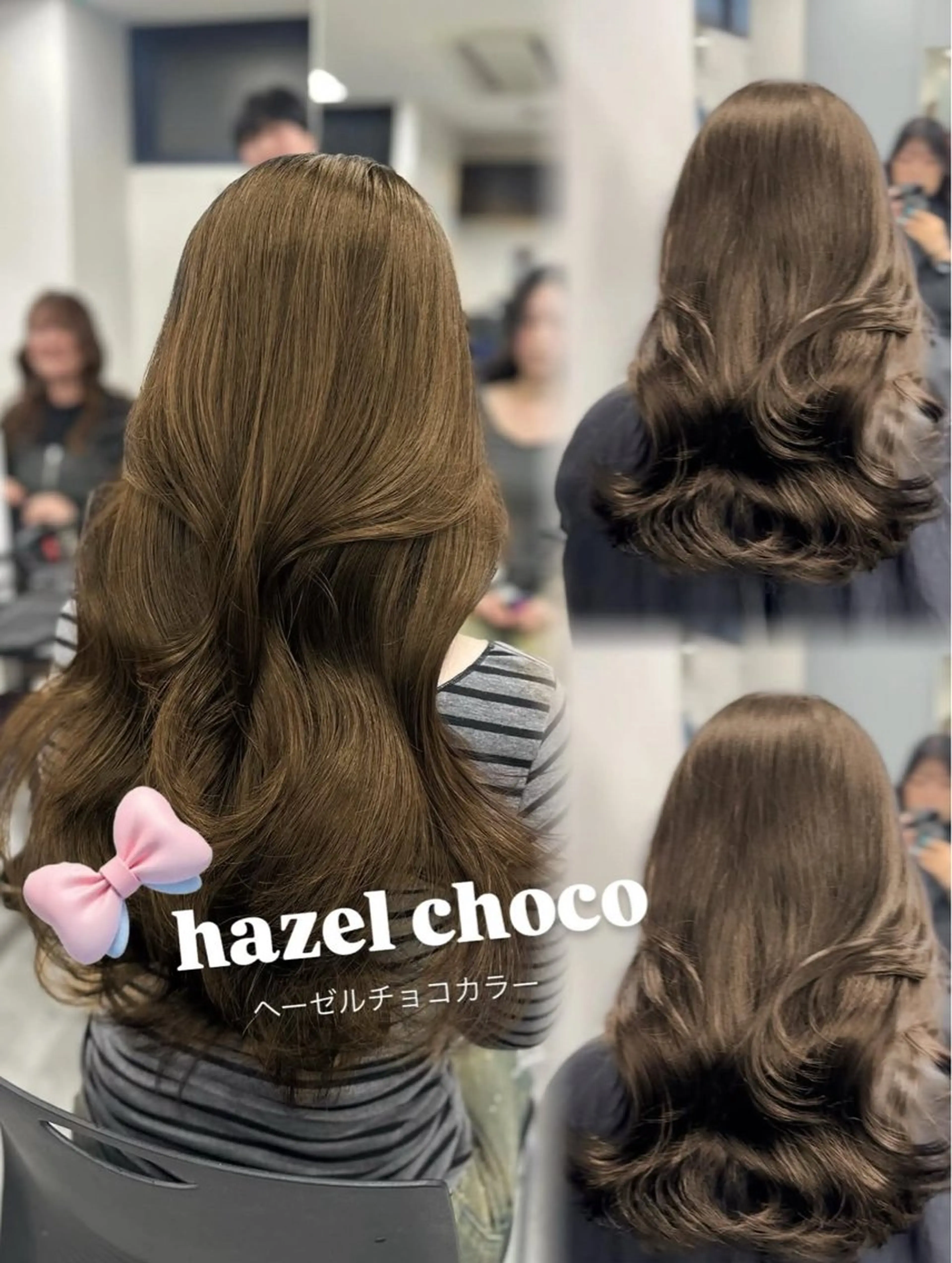 ロング カラー カット ヘアカラー 上品モテヘア💍🤎 karen💍🤎のヘアスタイル