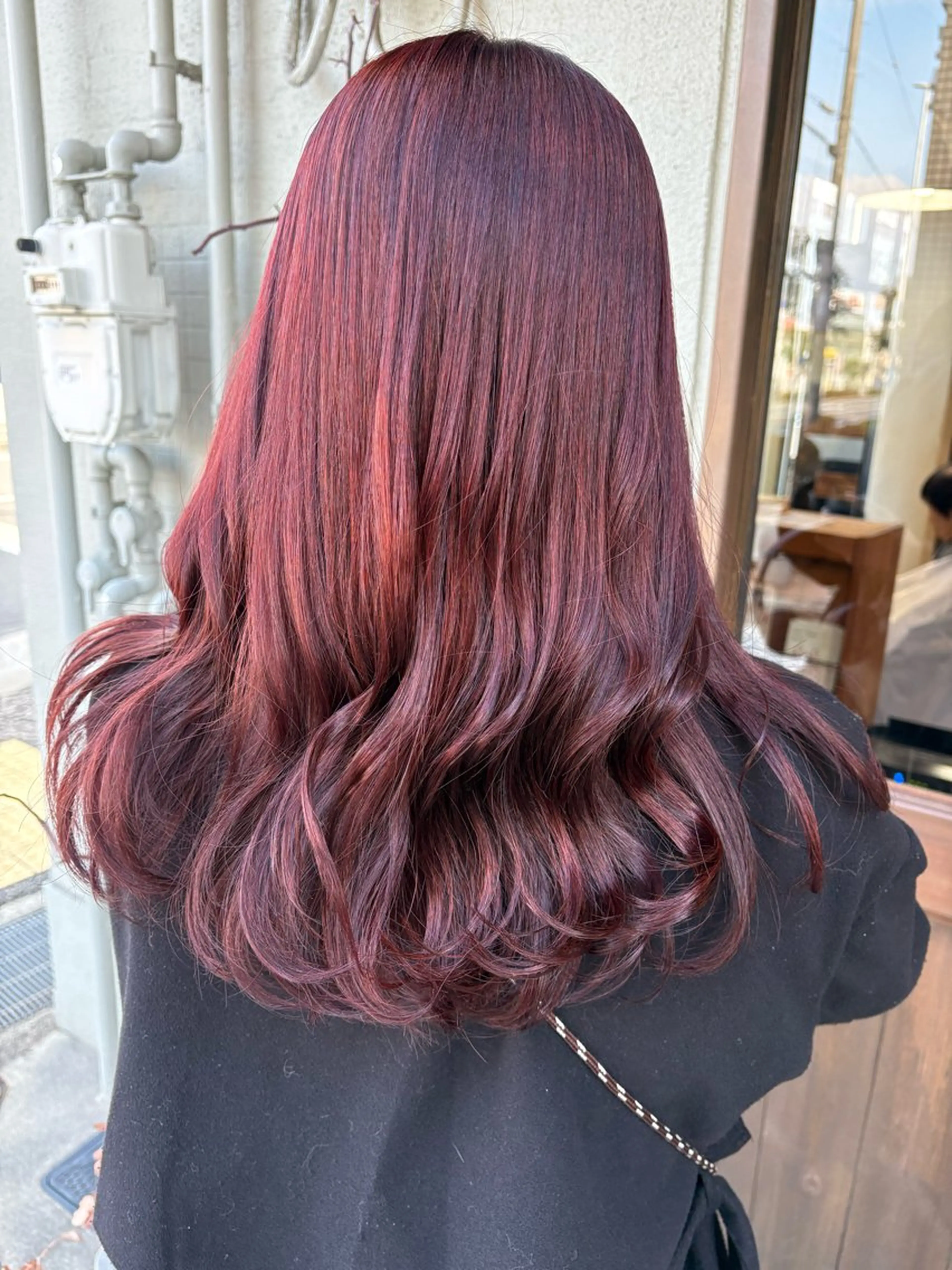 セミロング 小山 莉沙のヘアスタイル