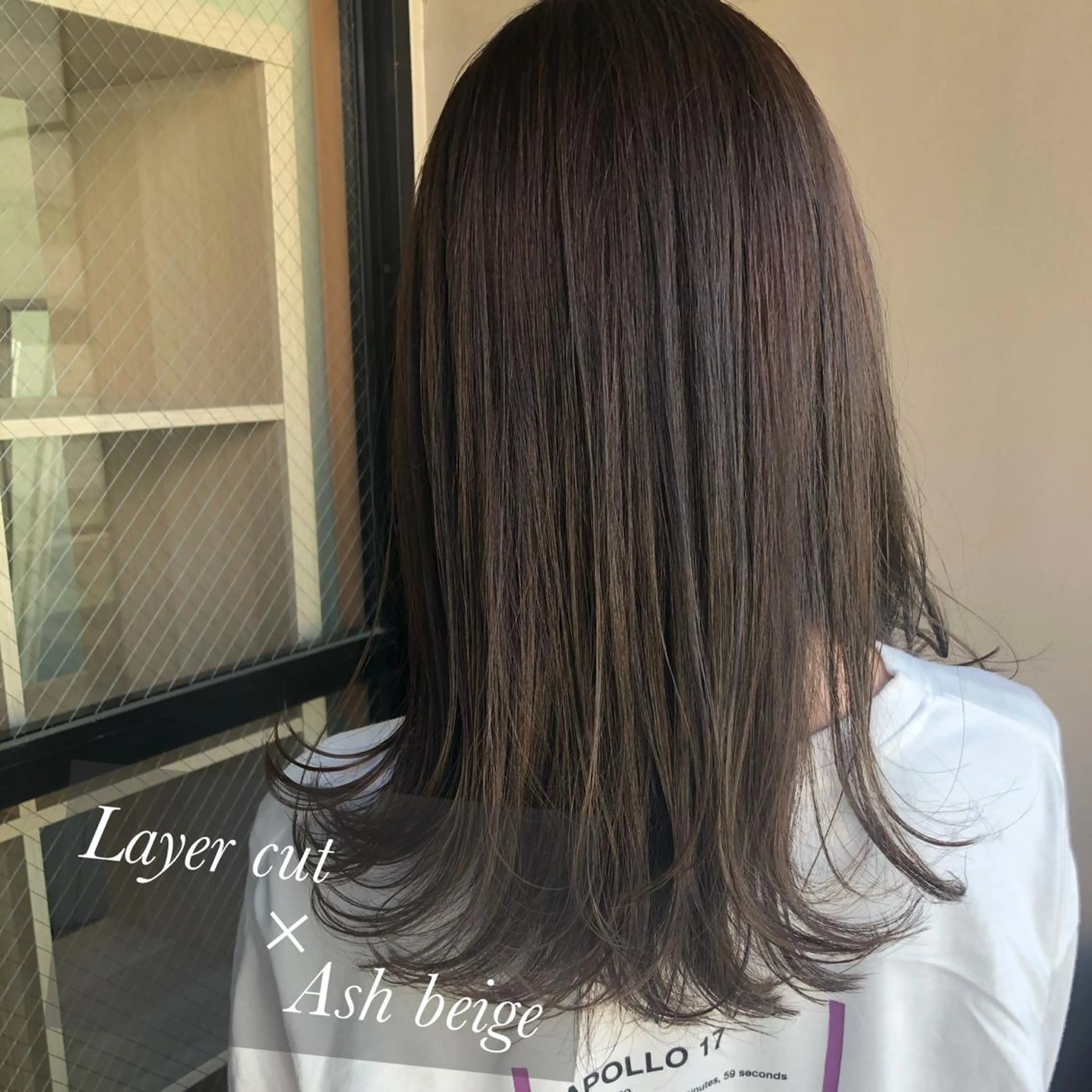セミロング カラー 髪質改善とカラー特化 ✨Hito.nowaのヘアスタイル