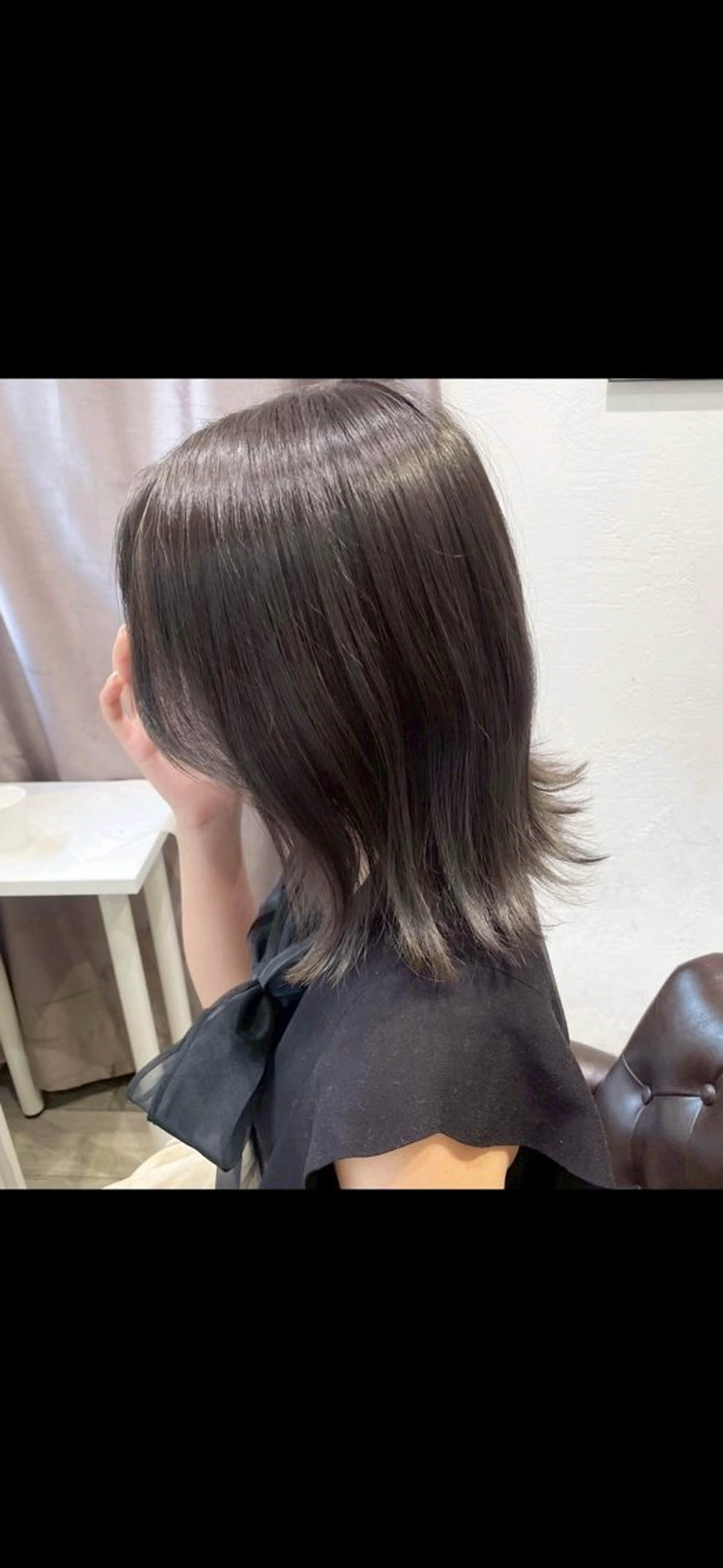 ミディアム ネモ ユウのヘアスタイル