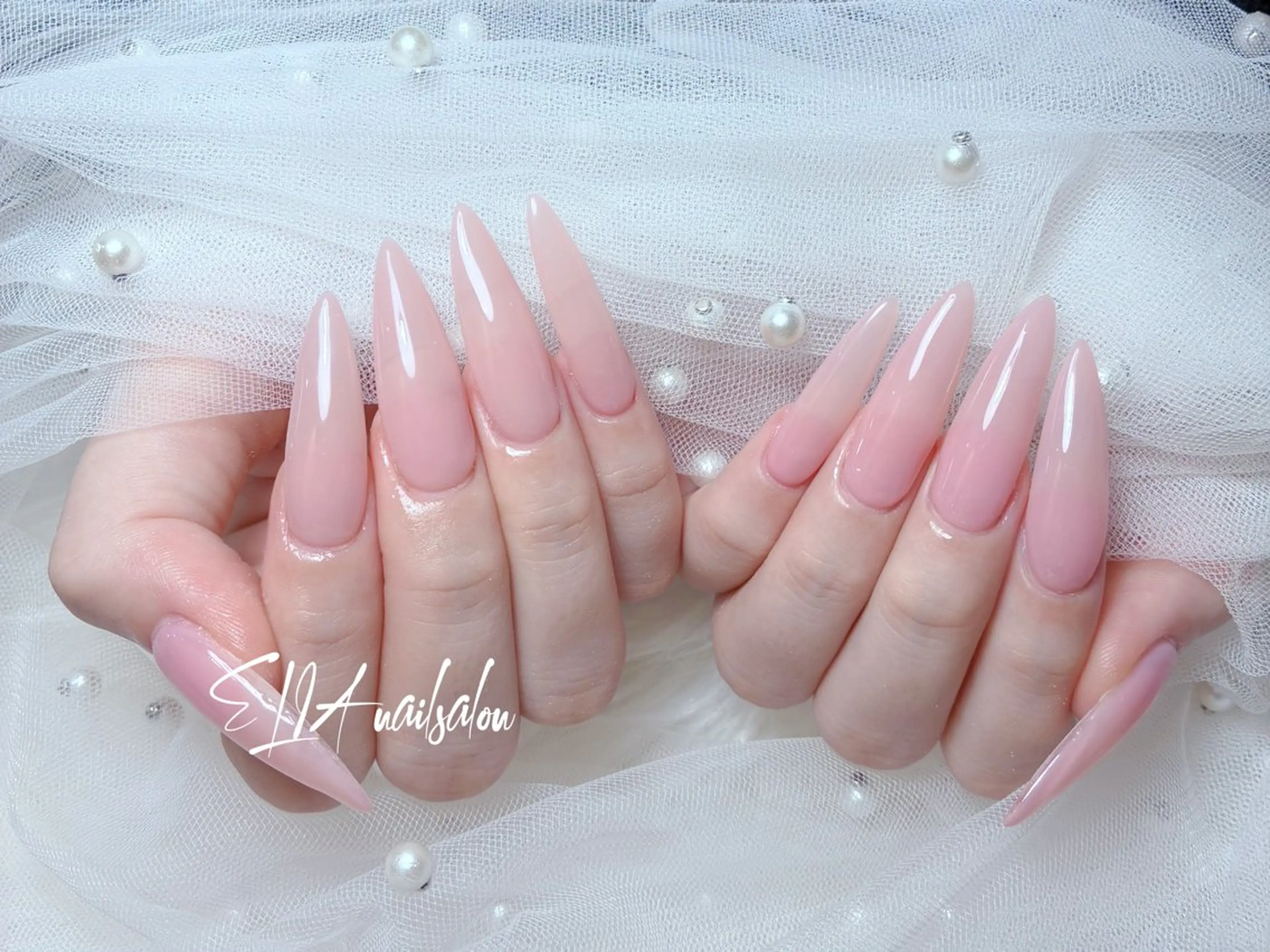 ロング ハンドネイル ELIA【エリア】 nailsalonのネイルデザイン