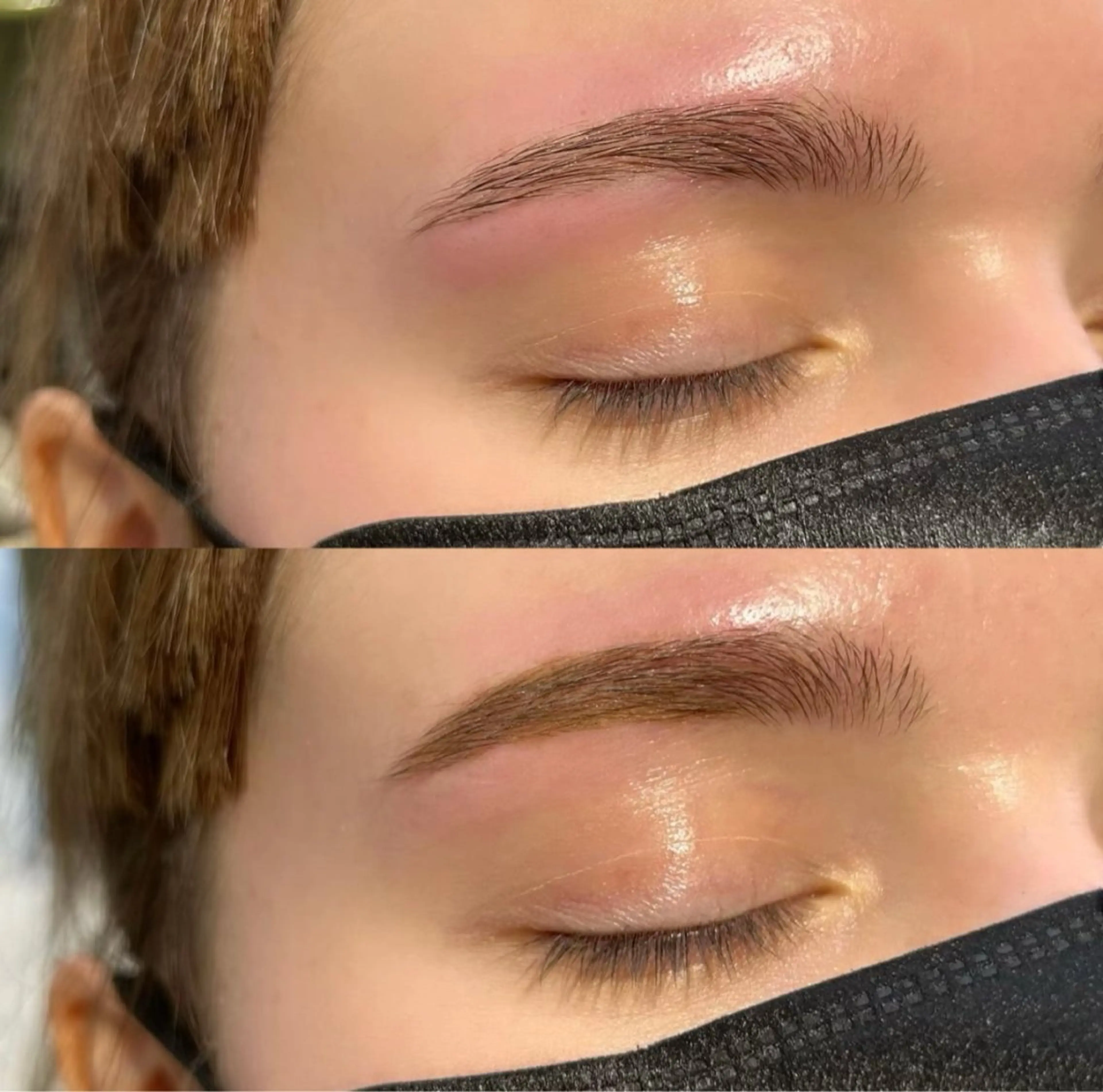 アイブロウ ワックス脱毛 眉カット 🦋manami / sylph💟のマツエク・マツパデザイン