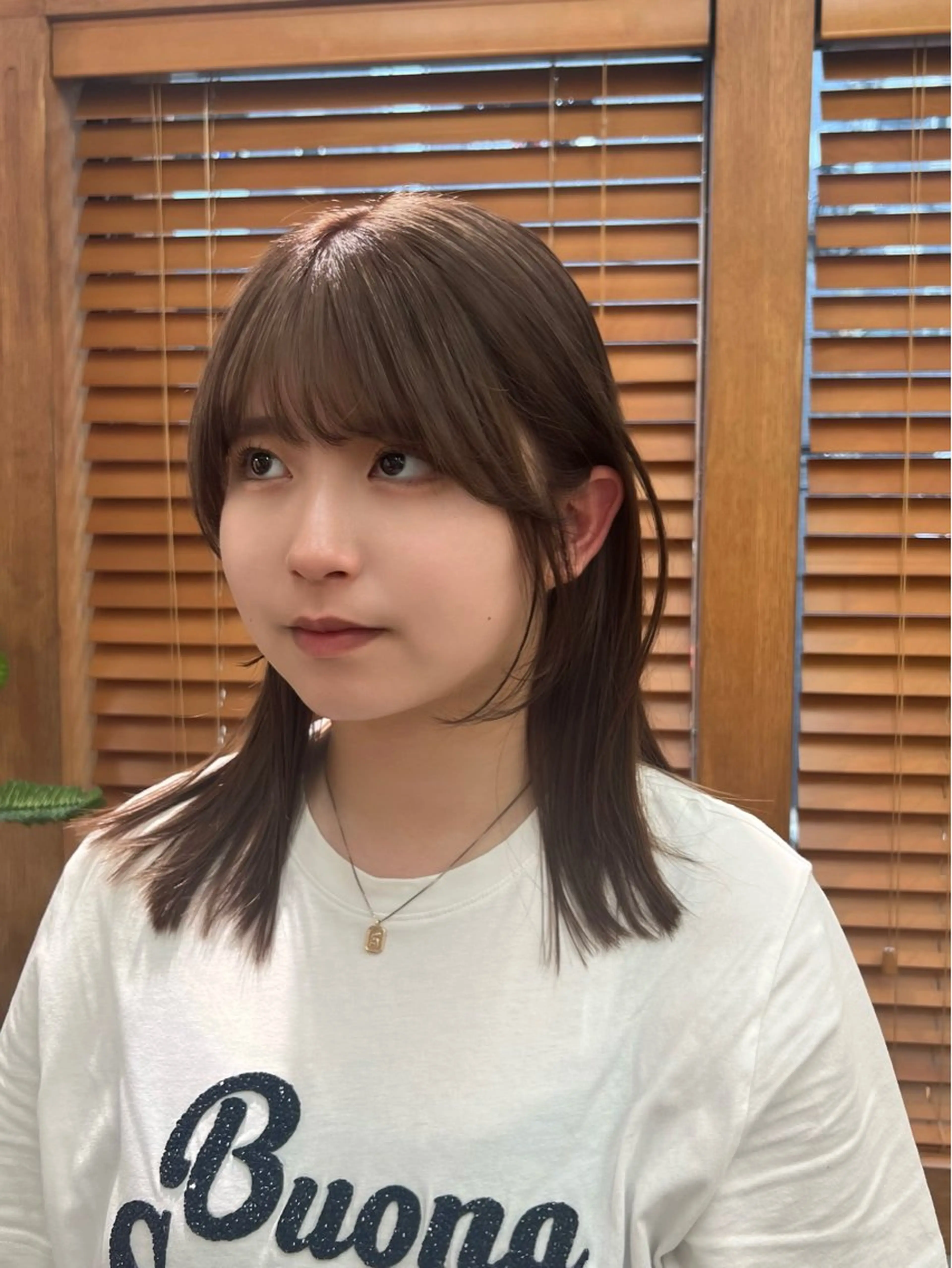カラー ブリーチ ヘアカラー トリートメント ヘッドスパ ☑️aiko【艶 カラー・ショート募】のヘアスタイル