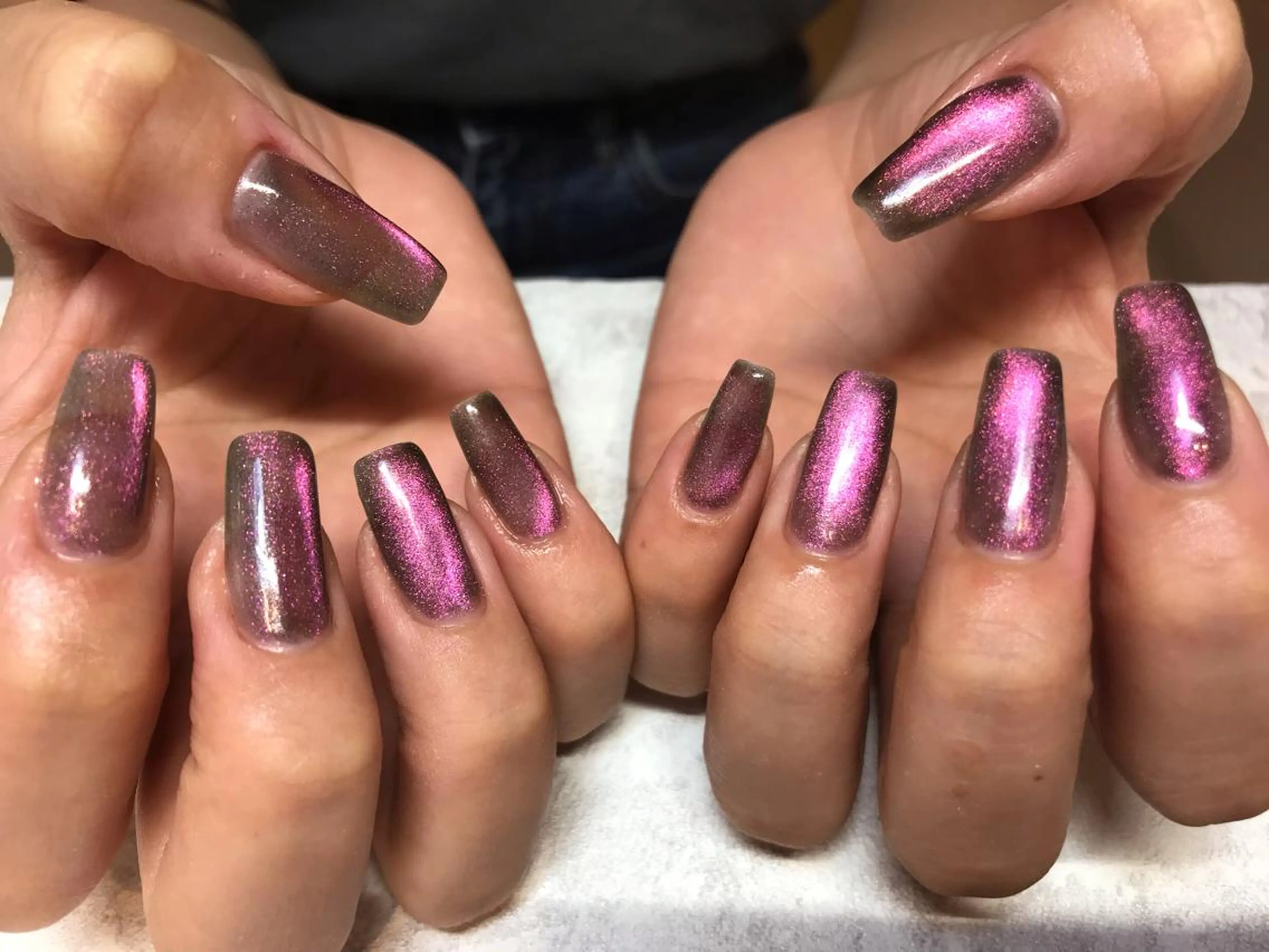 ネイル ジェルネイル マグネットネイル emu nail所属・emunail あやかのネイルデザイン