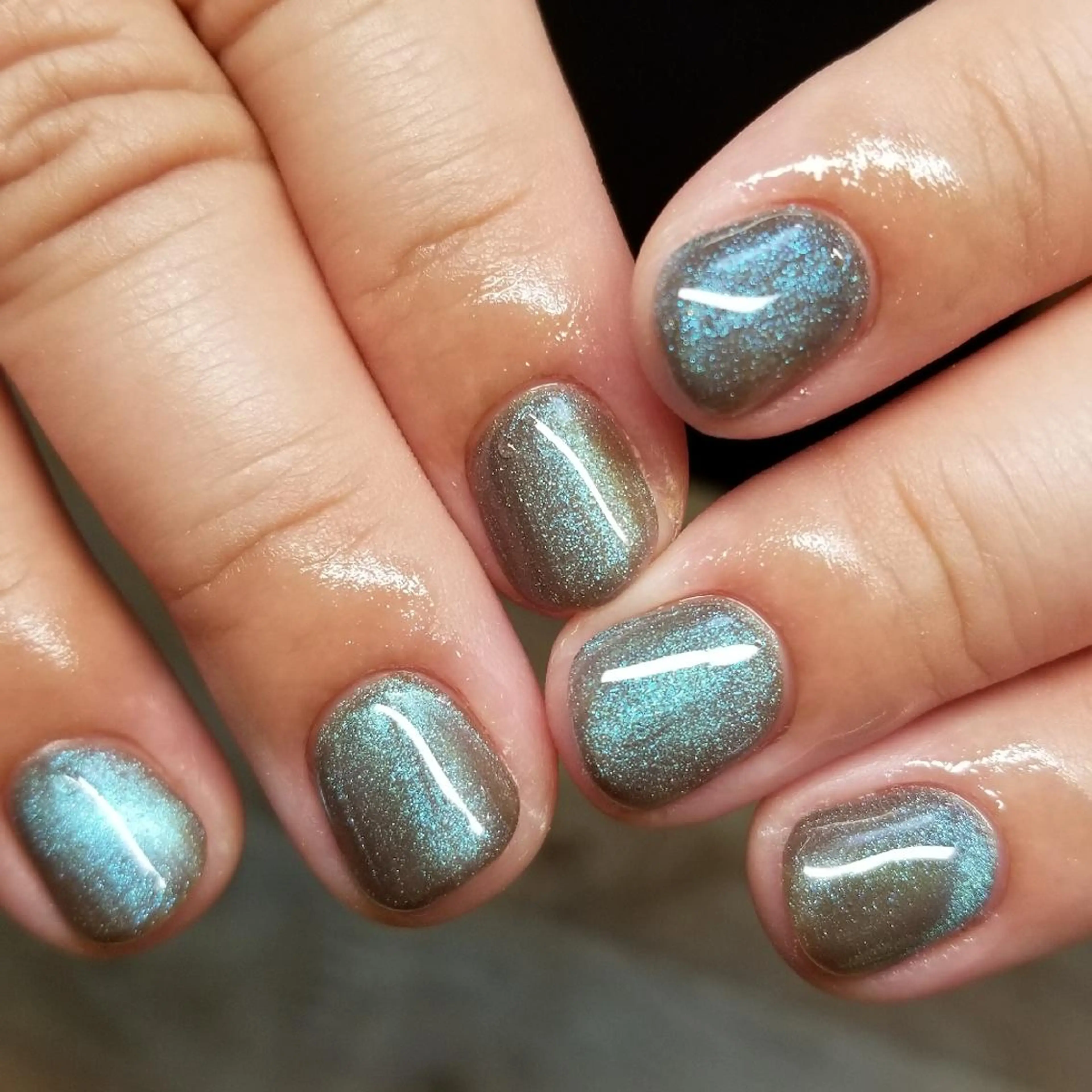 ネイル マグネットネイル ハンドネイル L'instant  Nail Artzのネイルデザイン