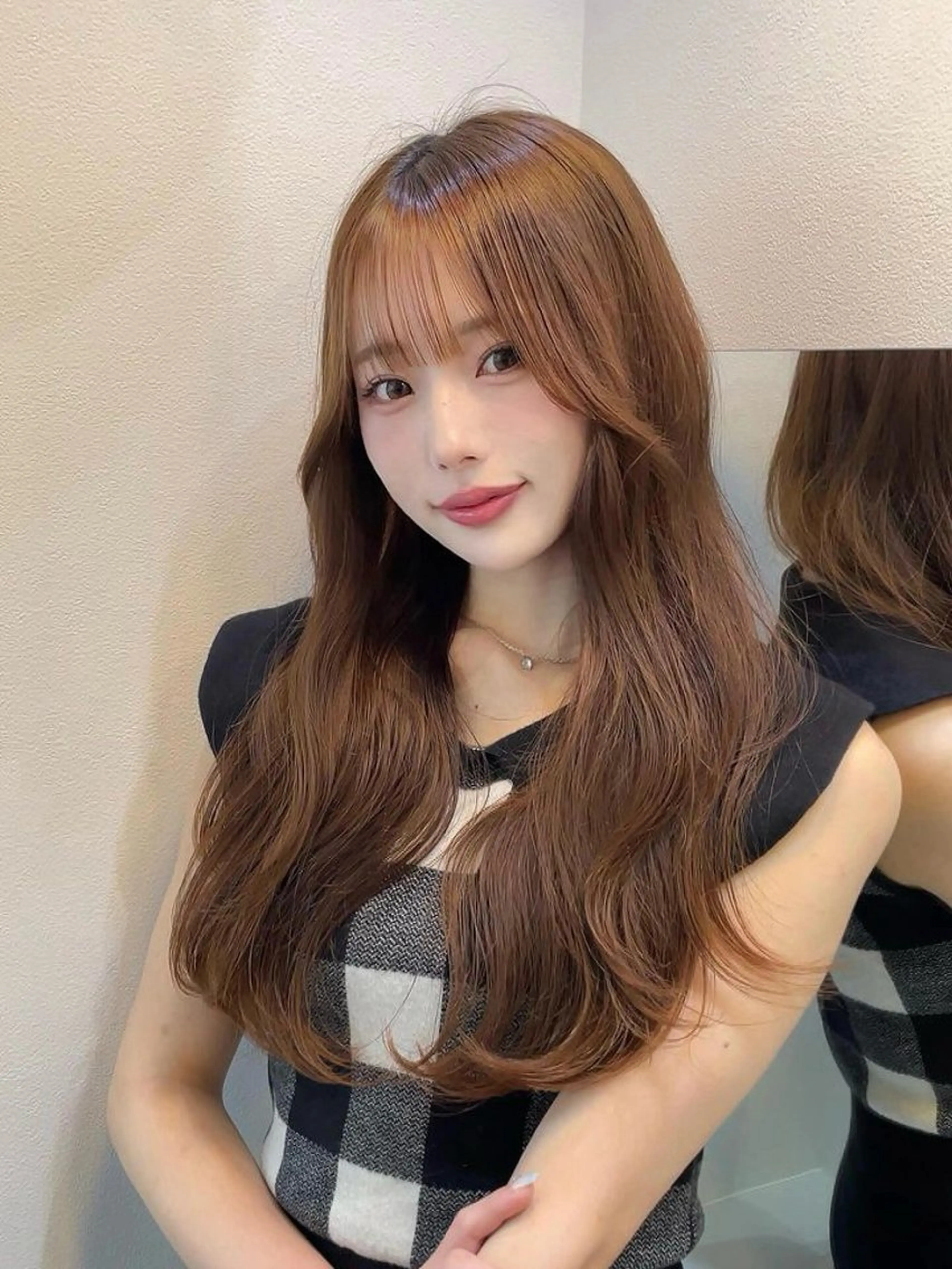 ロング カラー カット ヘアカラー トリートメント 佐藤 悠汰のヘアスタイル