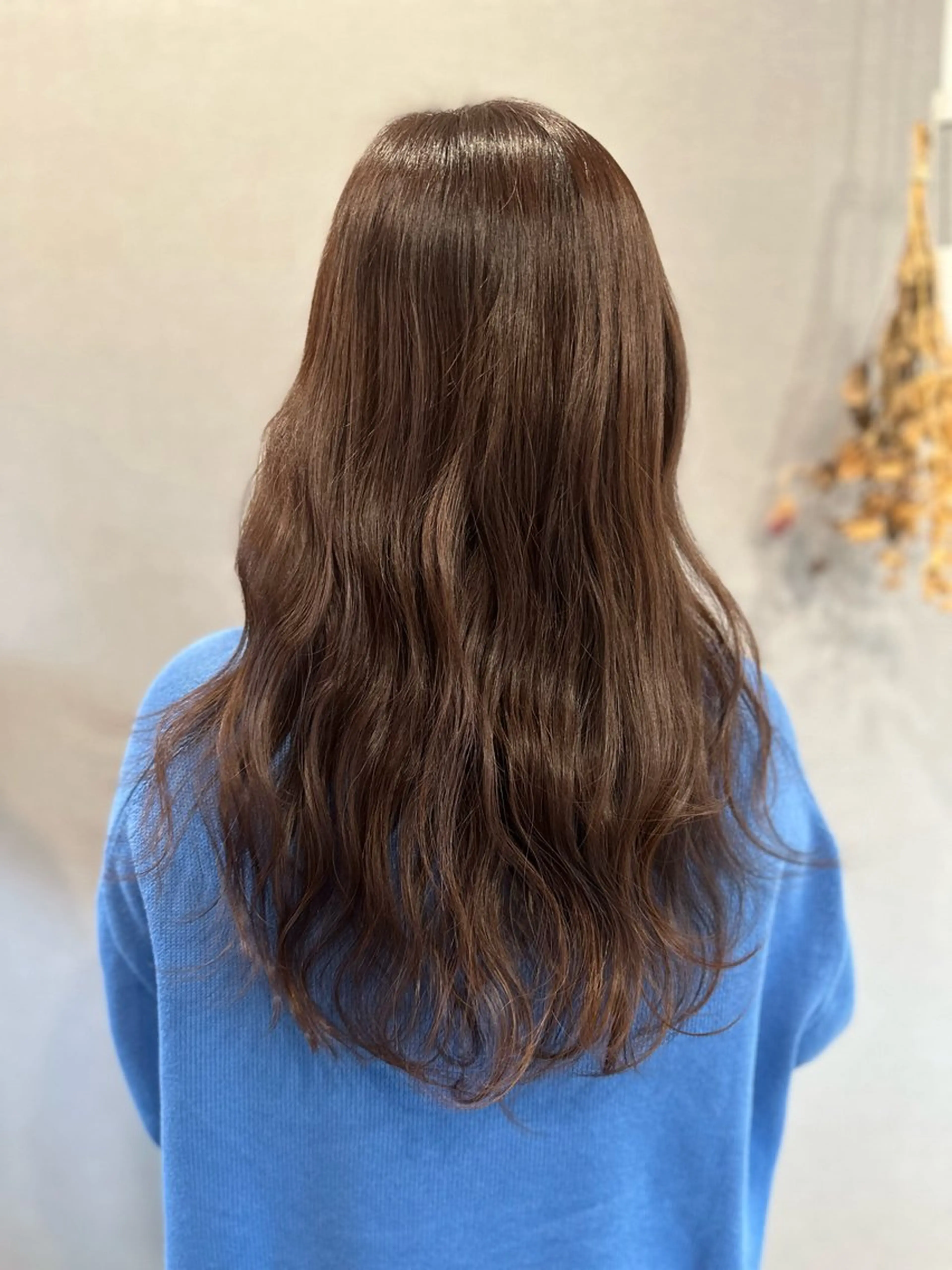 ロング カラー カット ヘアカラー トリートメント K Harukaのヘアスタイル