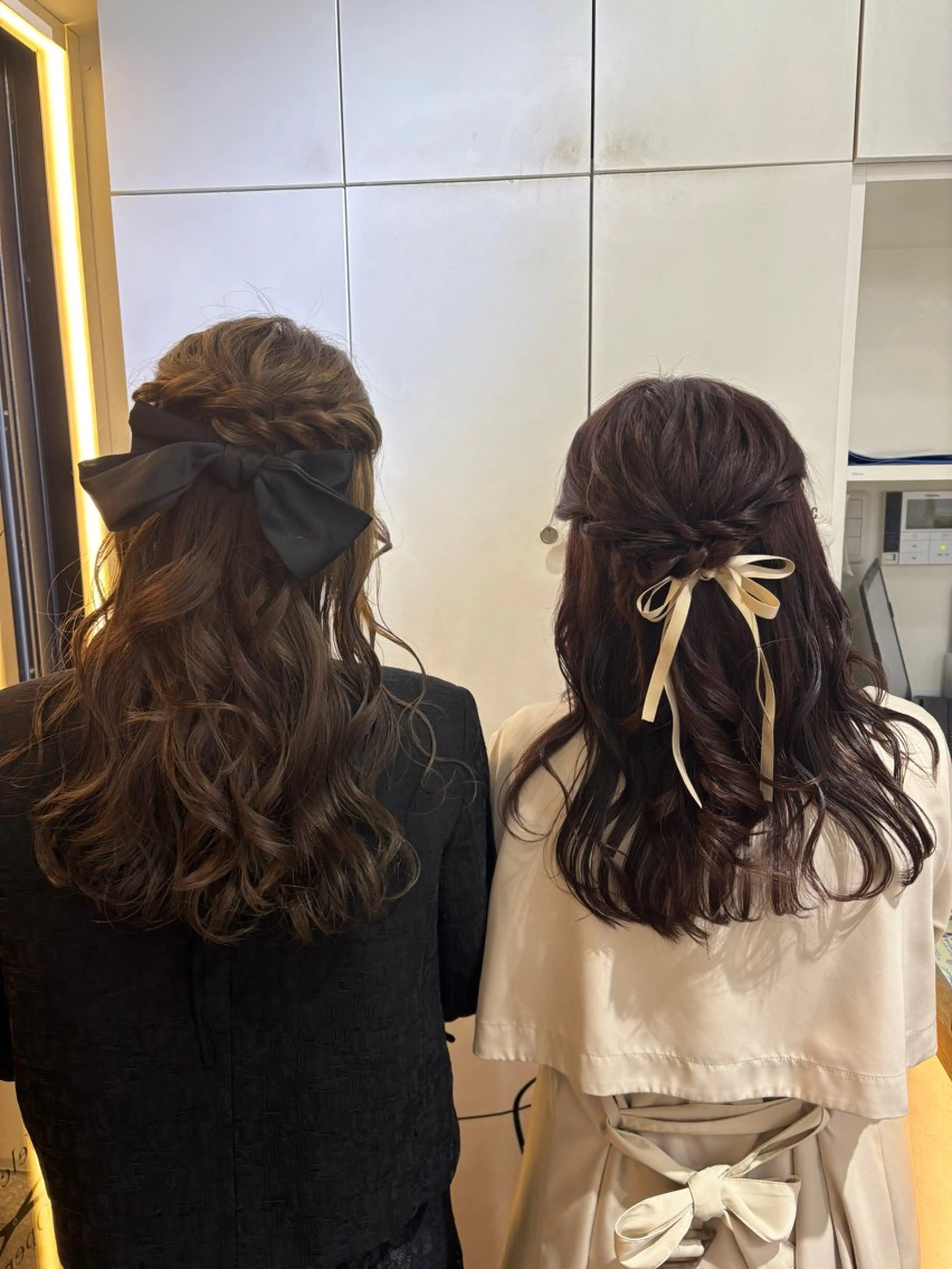 ロング ヘアアレンジ ヘアセット 梅田 /透明感カラー 🤍narumiのヘアスタイル