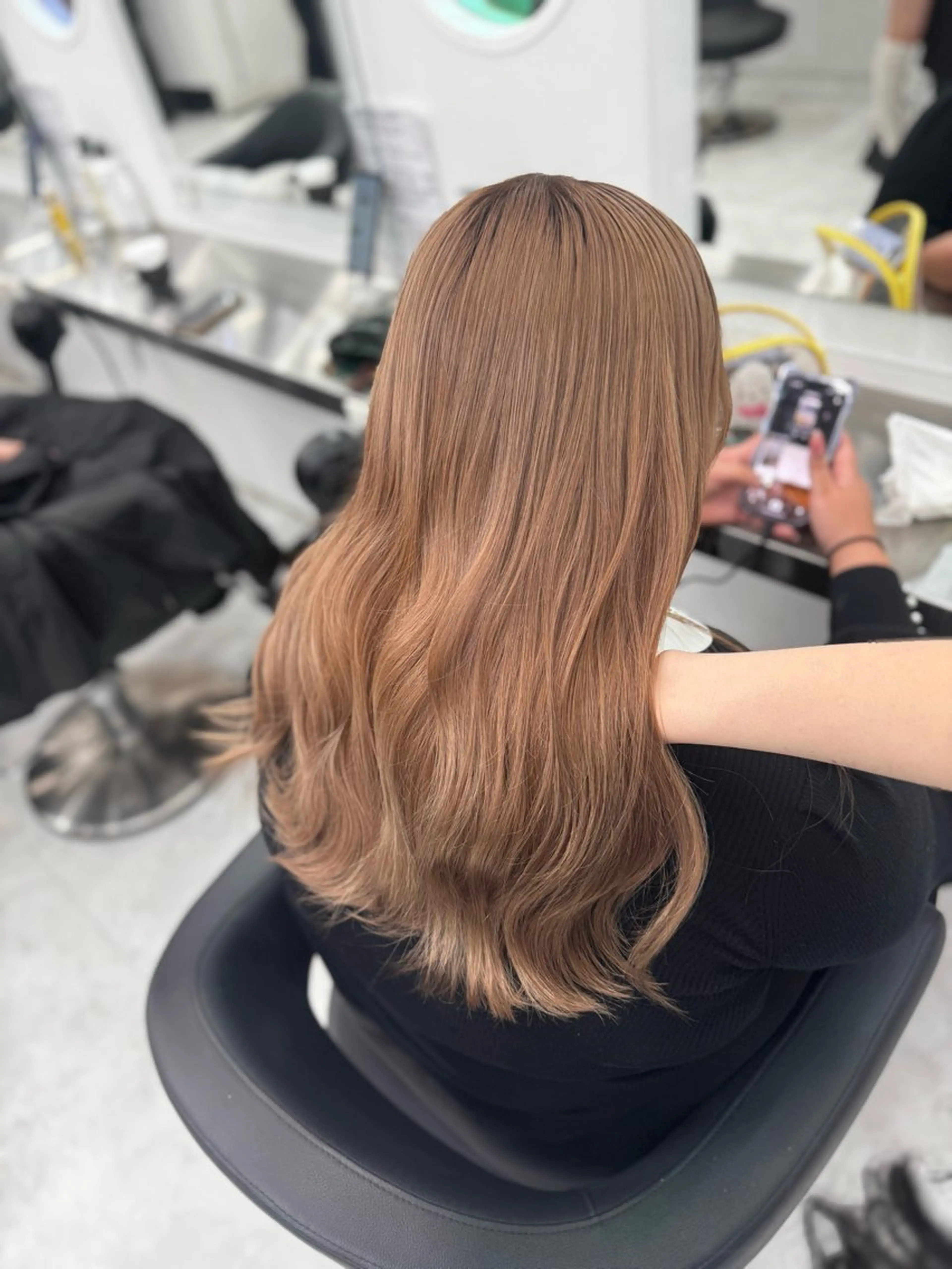 ロング カラー ヘアカラー トリートメント ヘアセット 🎀愛されgirly ヘア🫧Ayakaのヘアスタイル