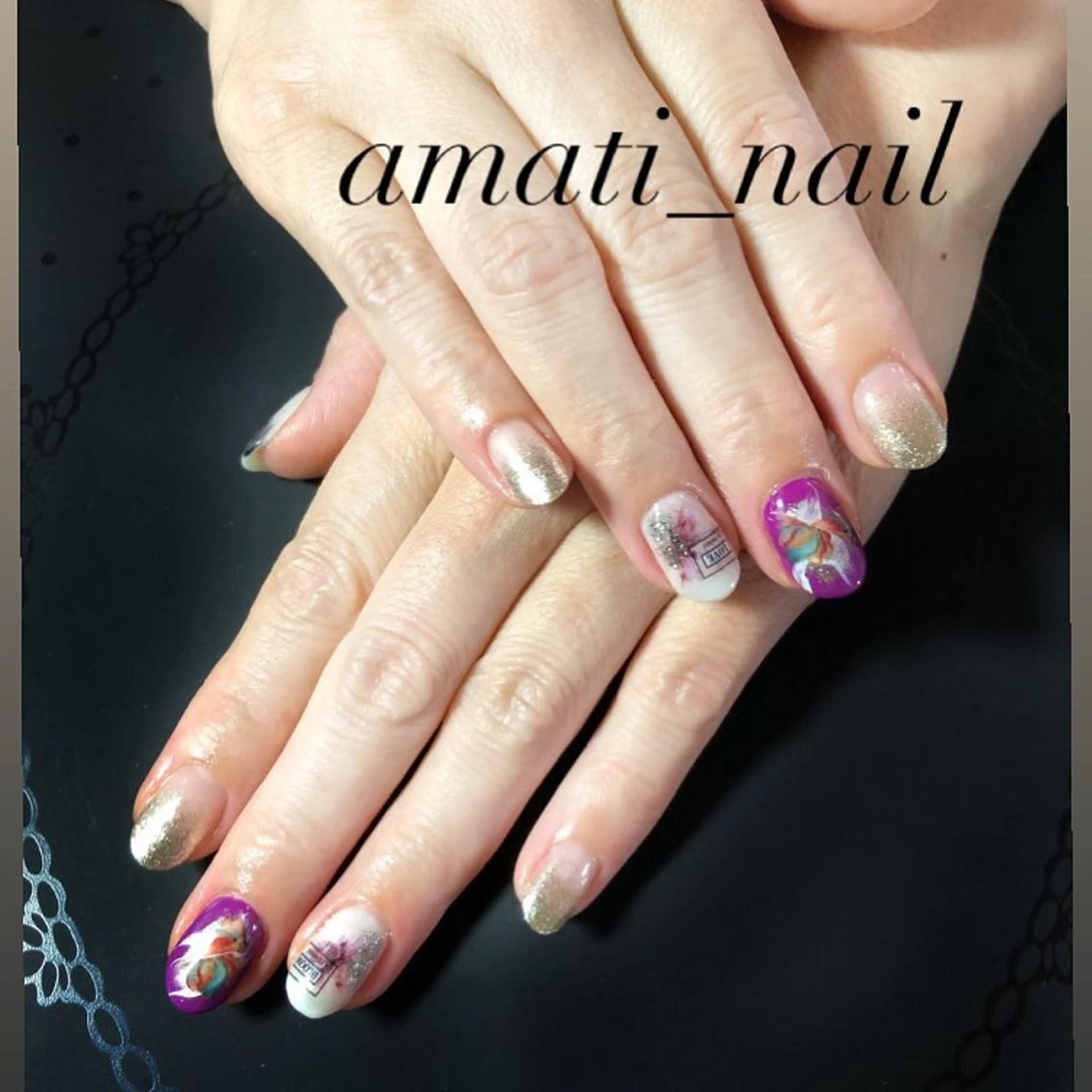 ネイル amati_nail TAKAKOのネイルデザイン