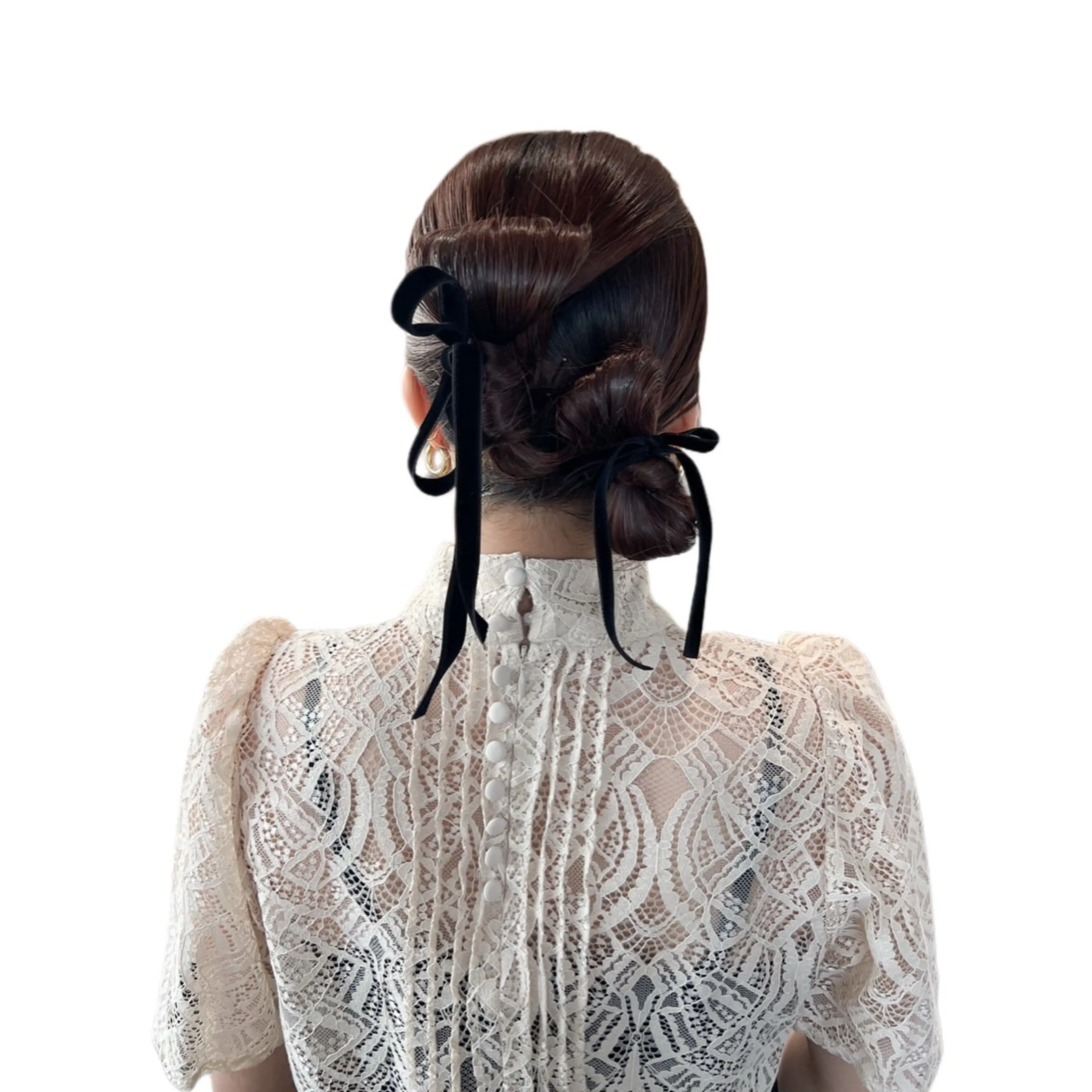 セミロング ヘアセット SALOWIN： KASUMIのヘアスタイル