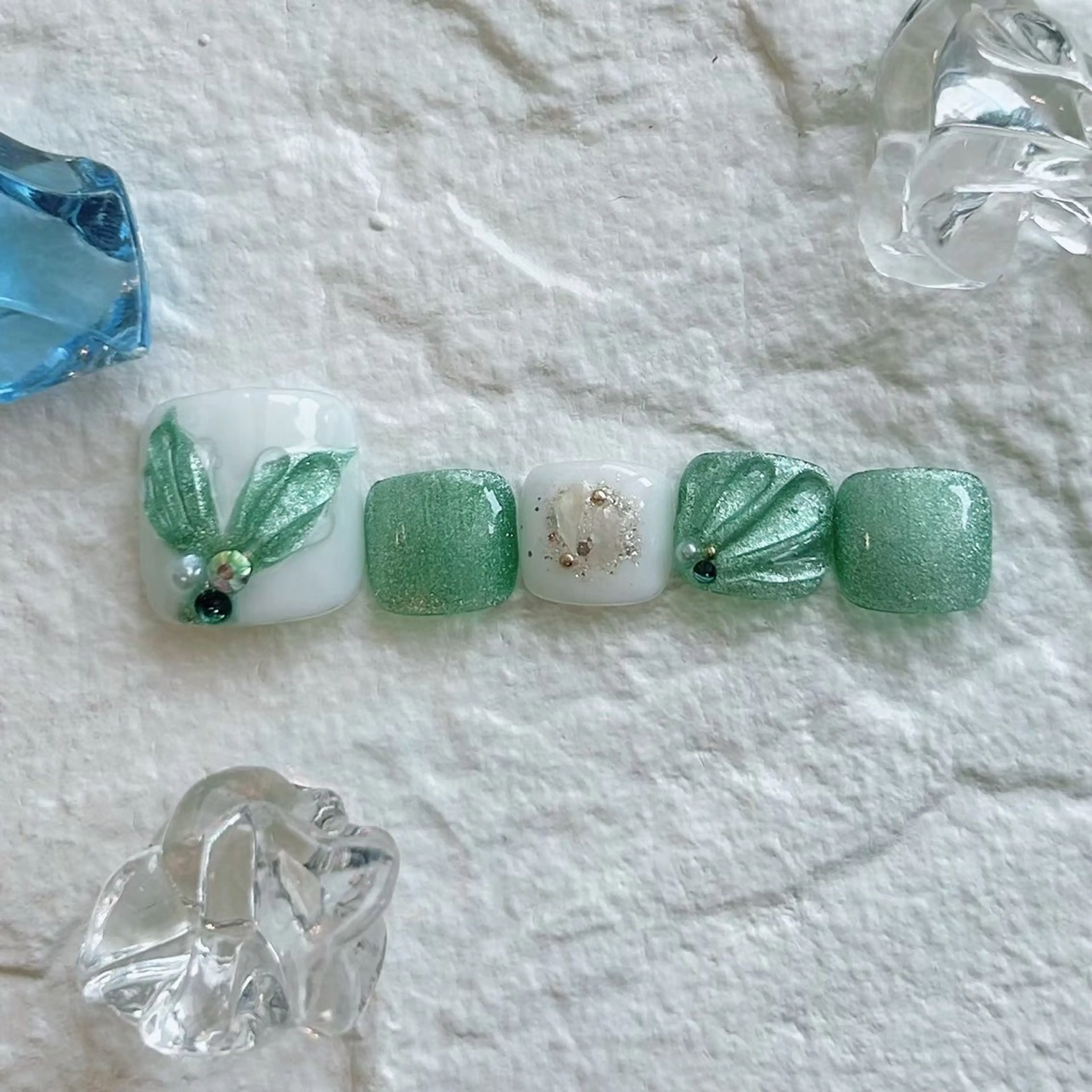 ネイル フットネイル Ribbon 佐野店 Mimi＆Kamioのネイルデザイン