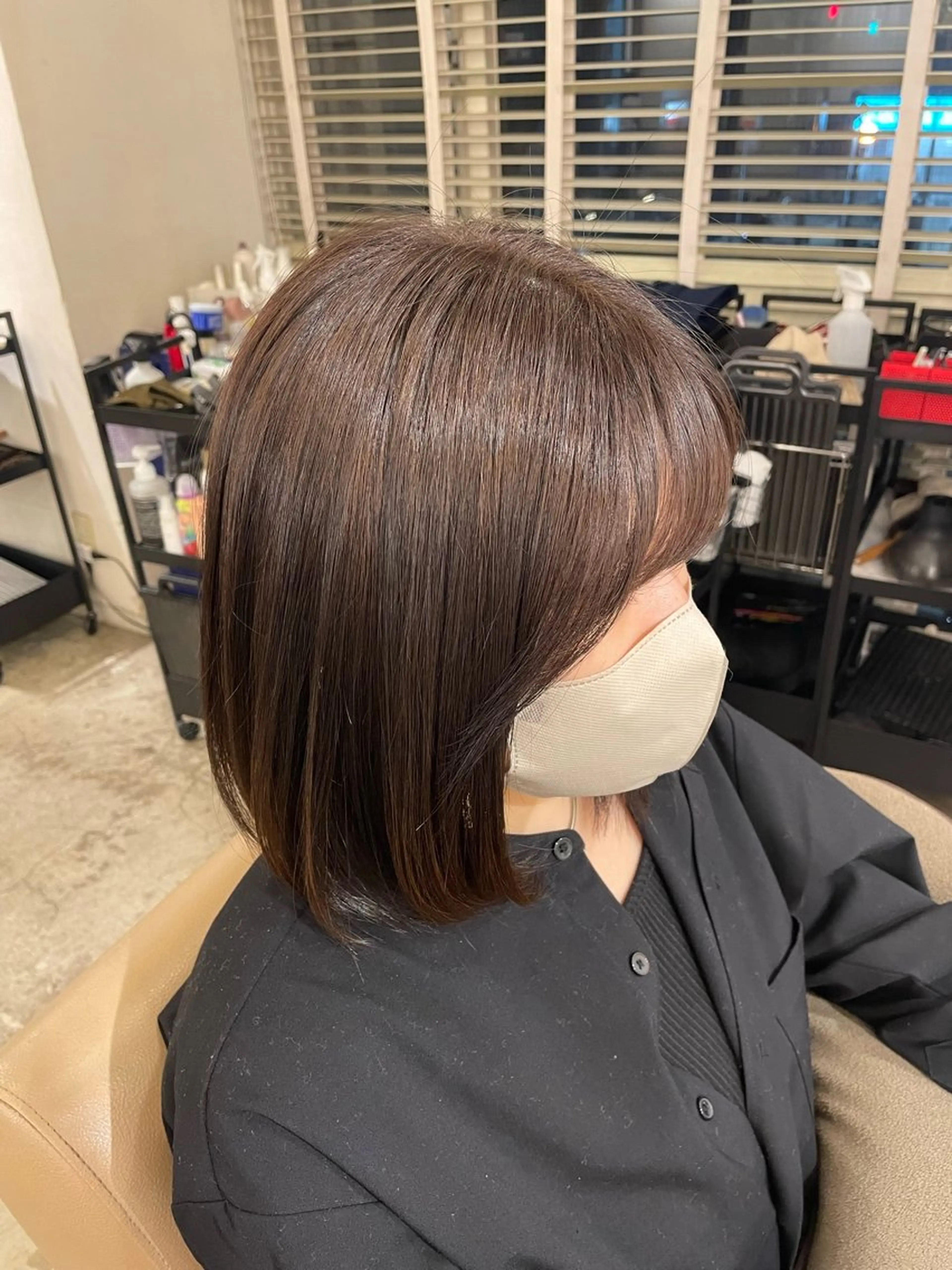 ショート カラー ブラウンカラー micoto kuronoのヘアスタイル