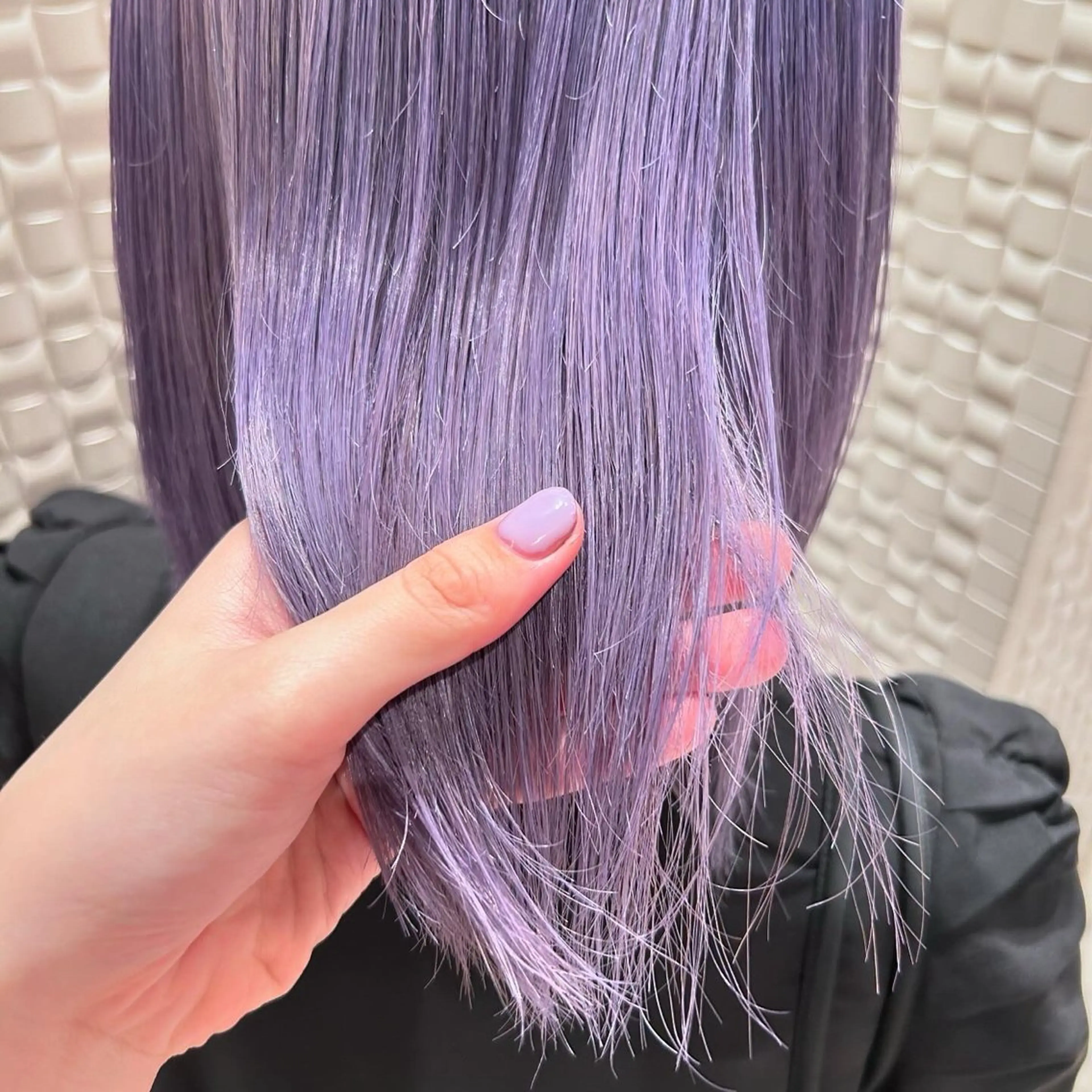 ミディアム カット ヘアカラー トリートメント 無料カットモデル /池袋/🤍祐羽🤍のヘアスタイル