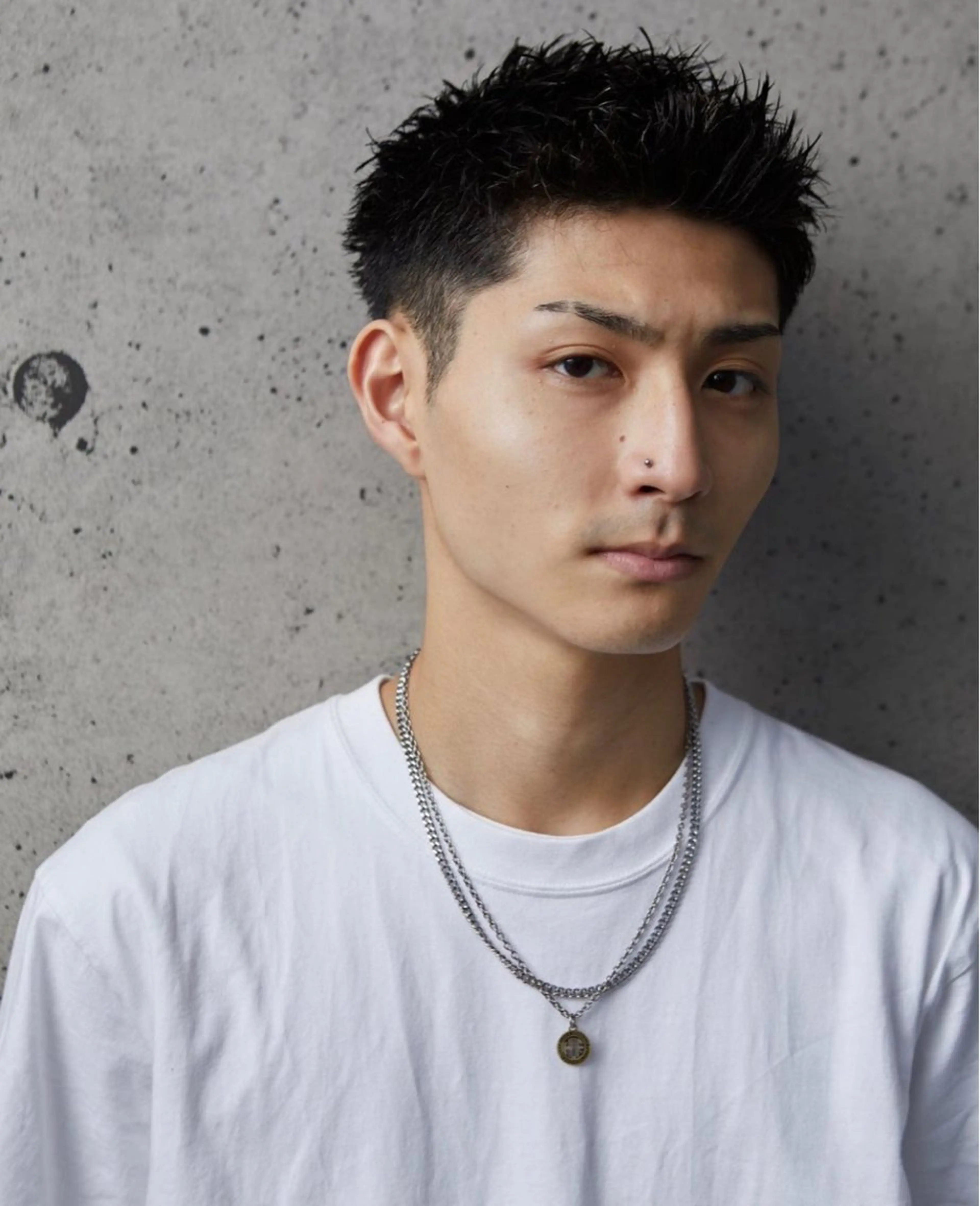 メンズ sand 大阪梅田所属・ショートパーマ🌀 ✂︎小寺仁紫のヘアスタイル