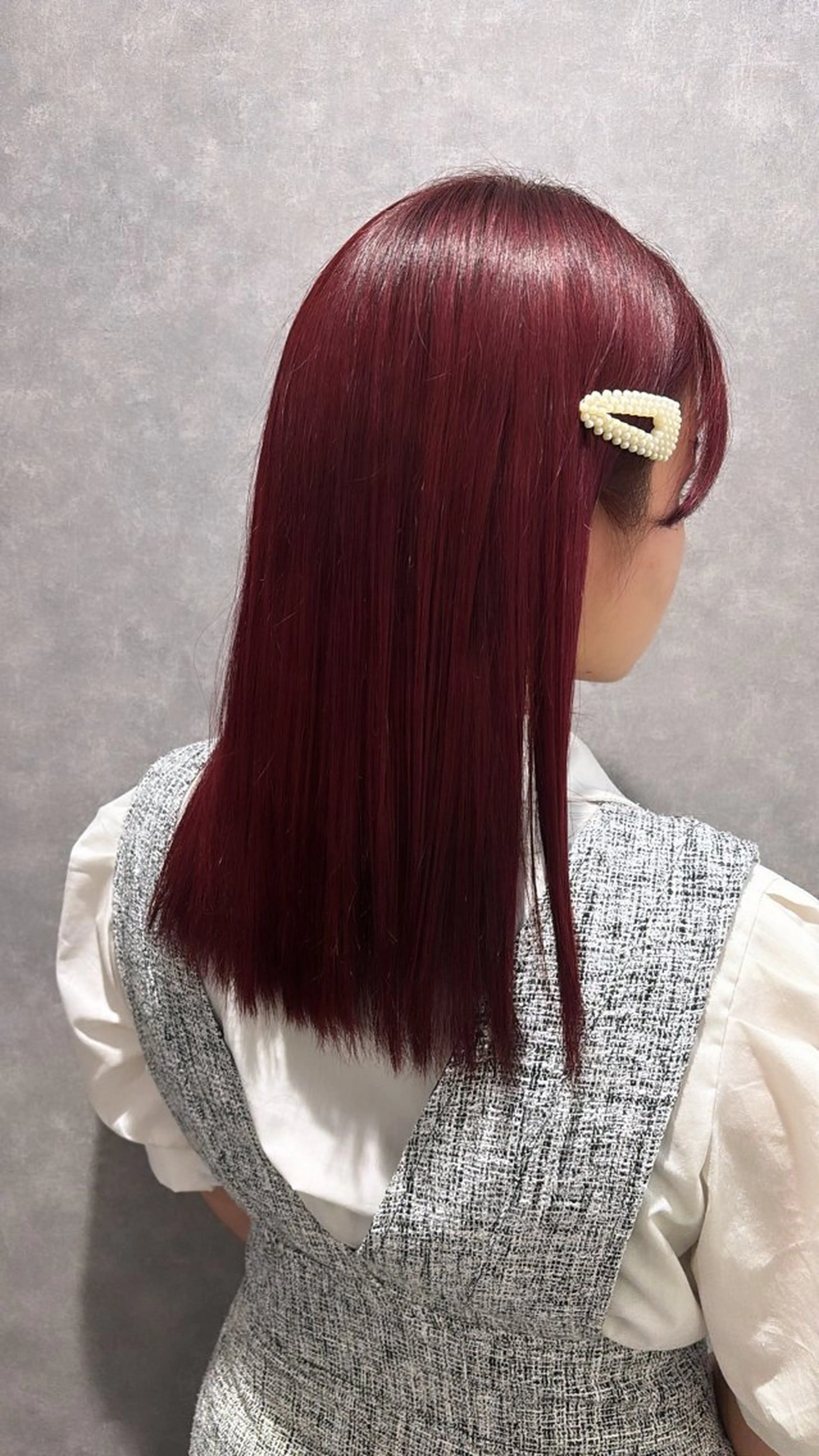 カット💇‍♀️➕ワンカラー➕Aujua5stepサロンケアトリートメント🧴💫の写真