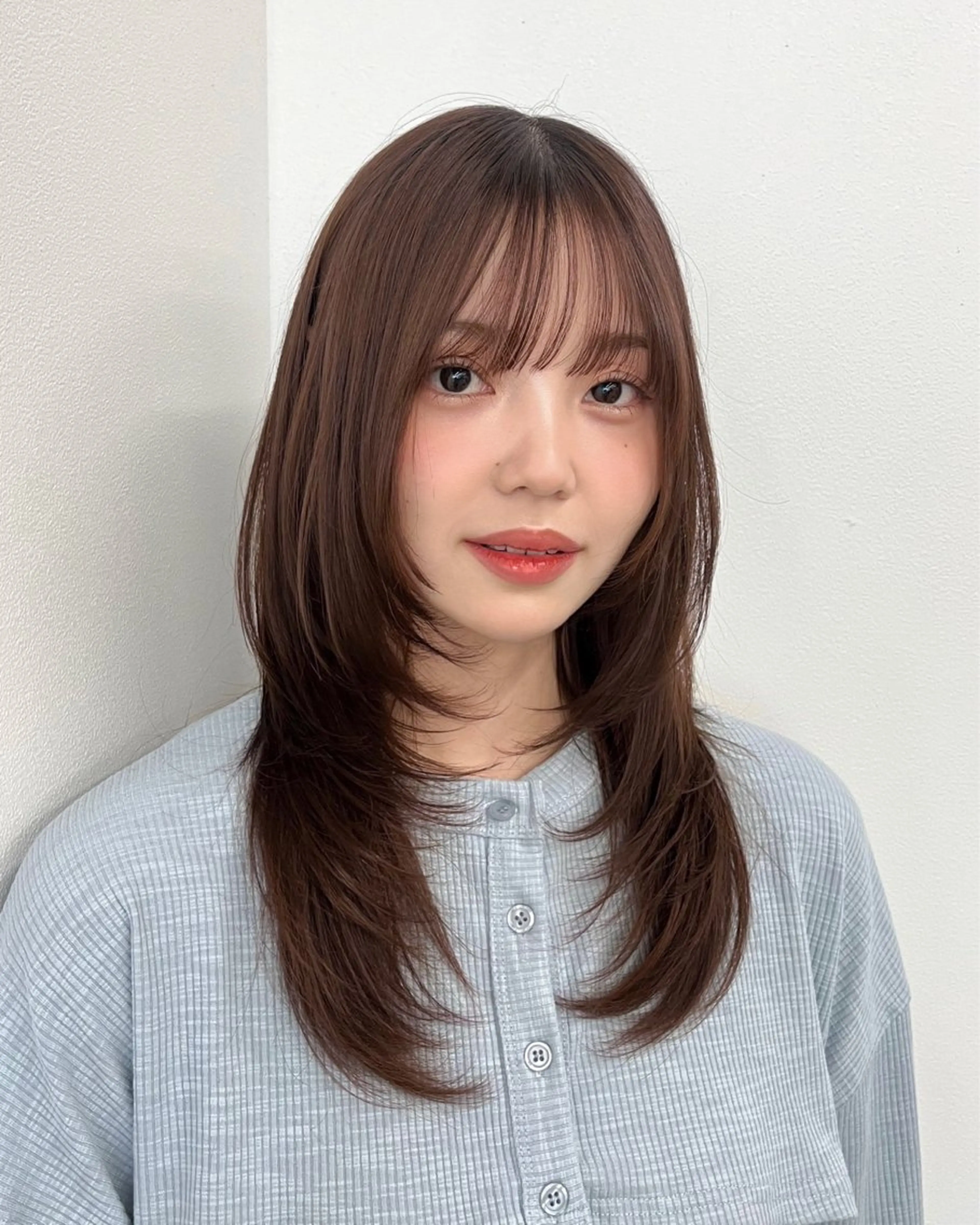 ミディアム 後藤 愛美/レイヤーカットのヘアスタイル