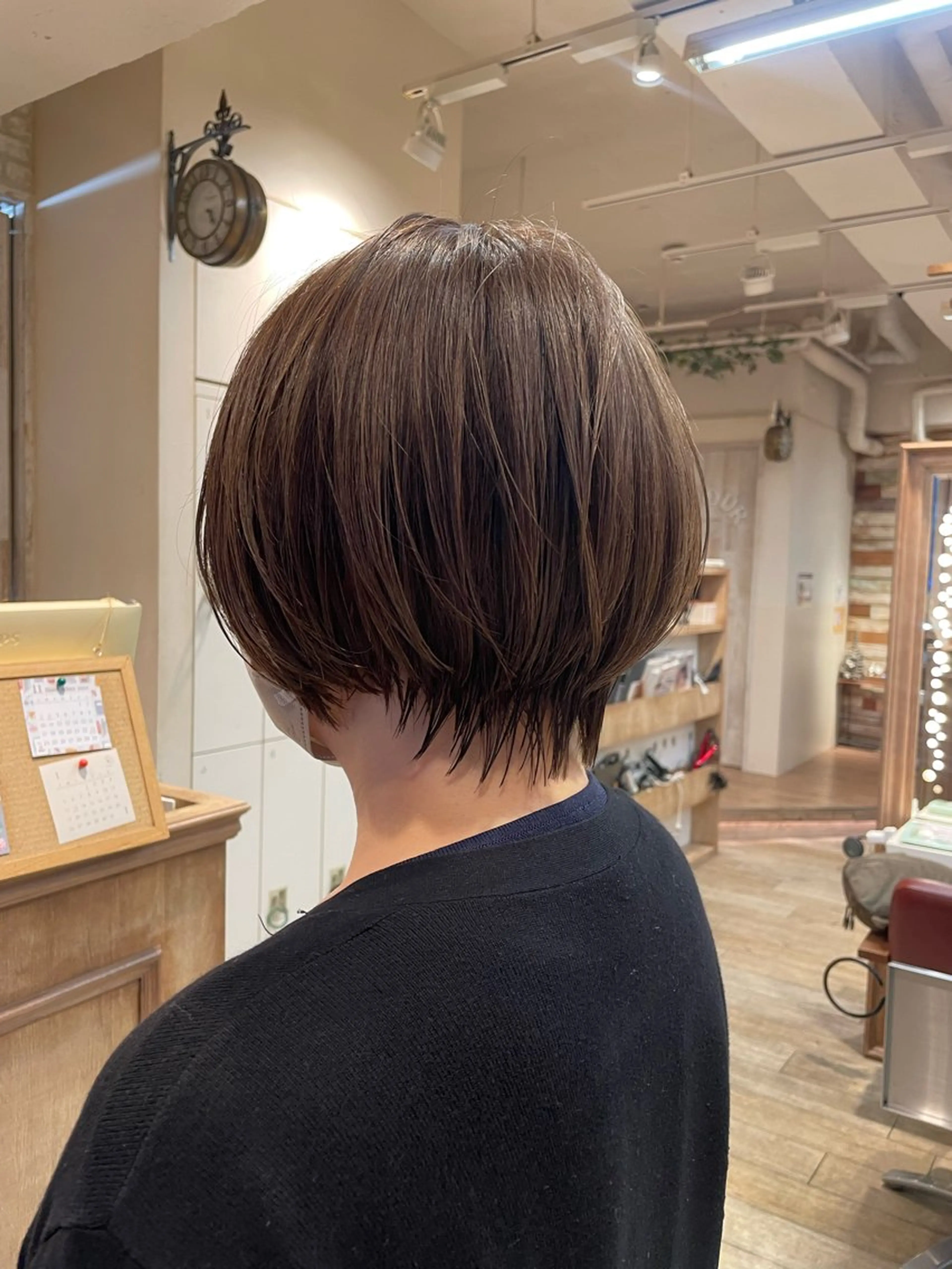 ショート ショートヘア カット トリートメント ✨横須賀髪質改善✨️ 加藤 百音のヘアスタイル