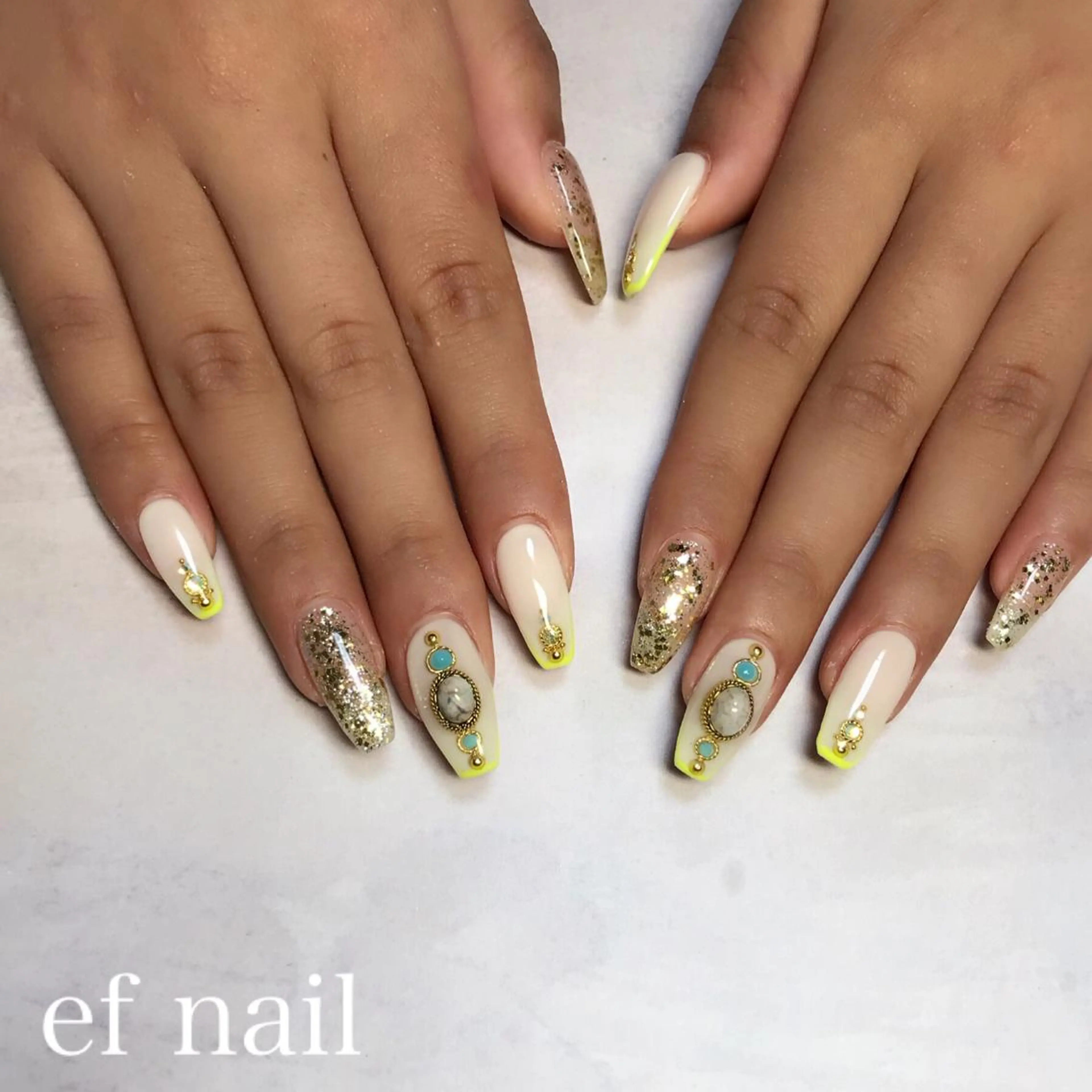 ネイル ハンドネイル ef nailのネイルデザイン