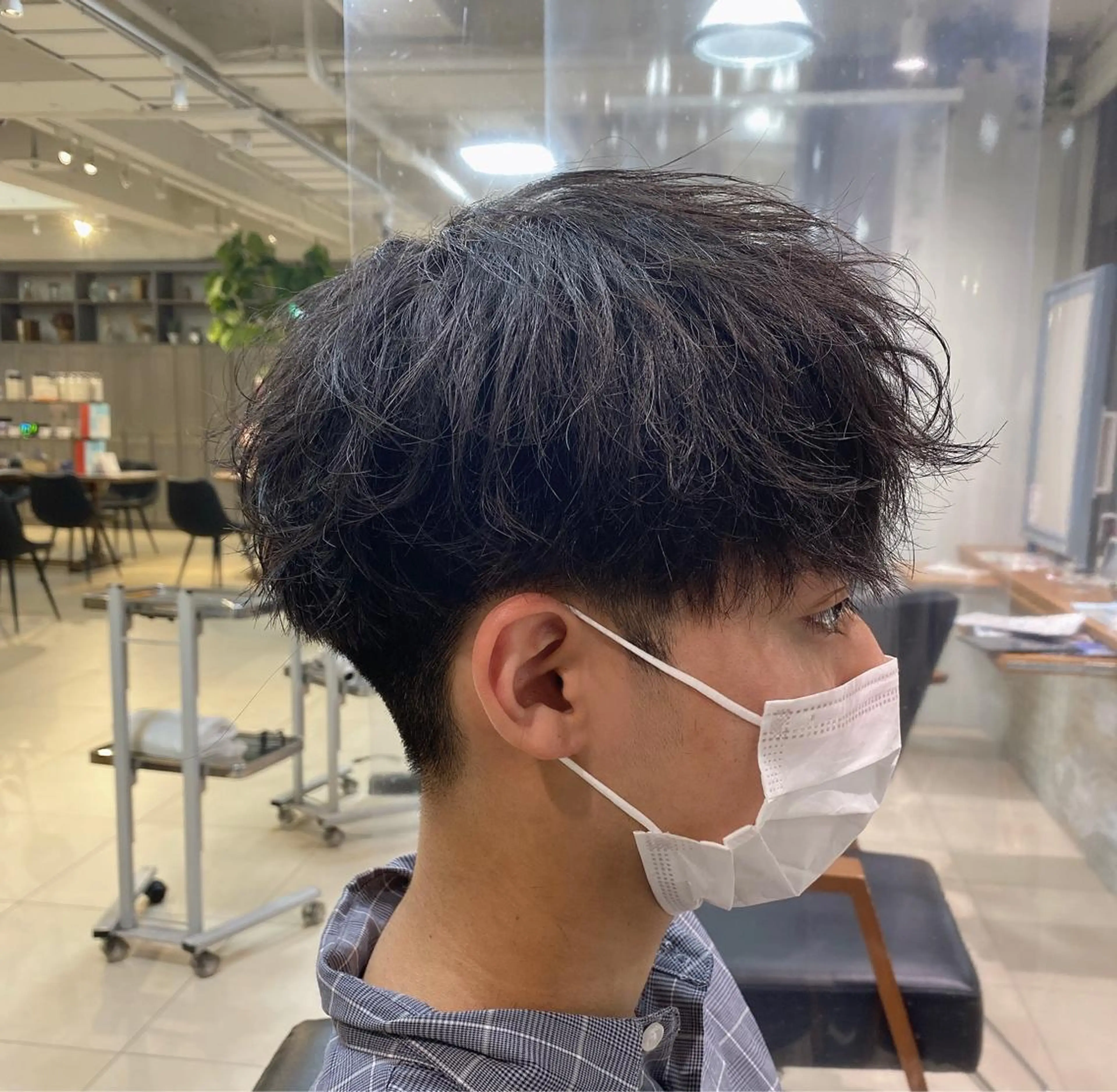 メンズ カット トリートメント メンズパーマの達人 井上裕太のヘアスタイル